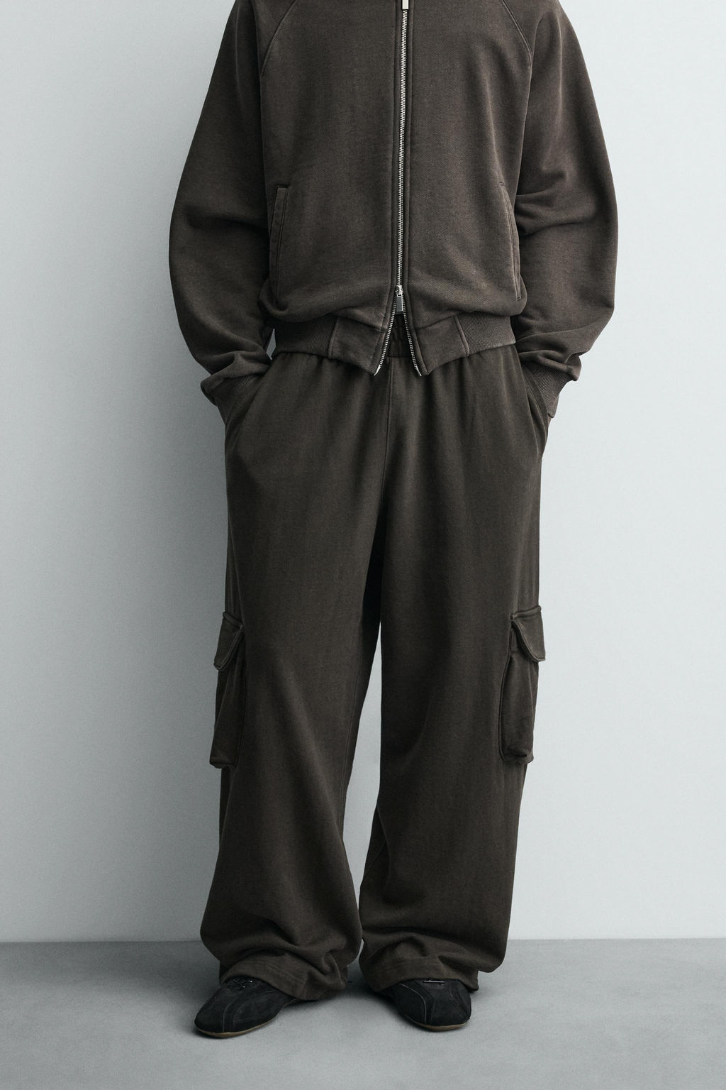 WASHED CARGO TROUSERS - Zara фото 2