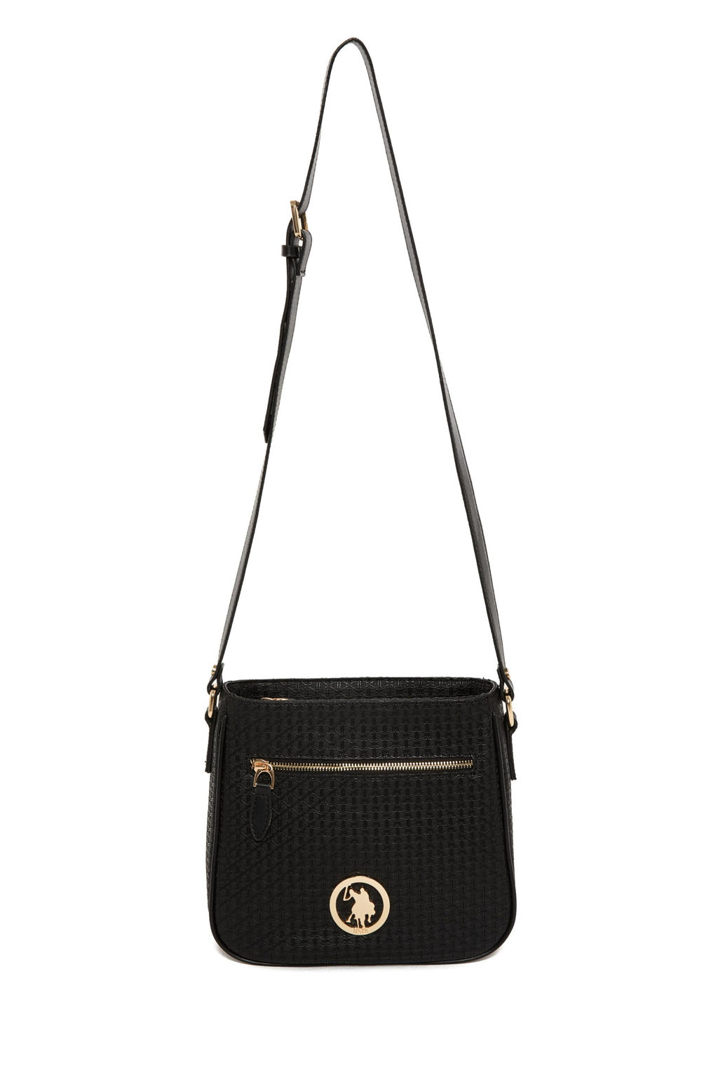 U. S. Polo Assn Женская черная сумка через плечо - U.s. polo assn фото 5