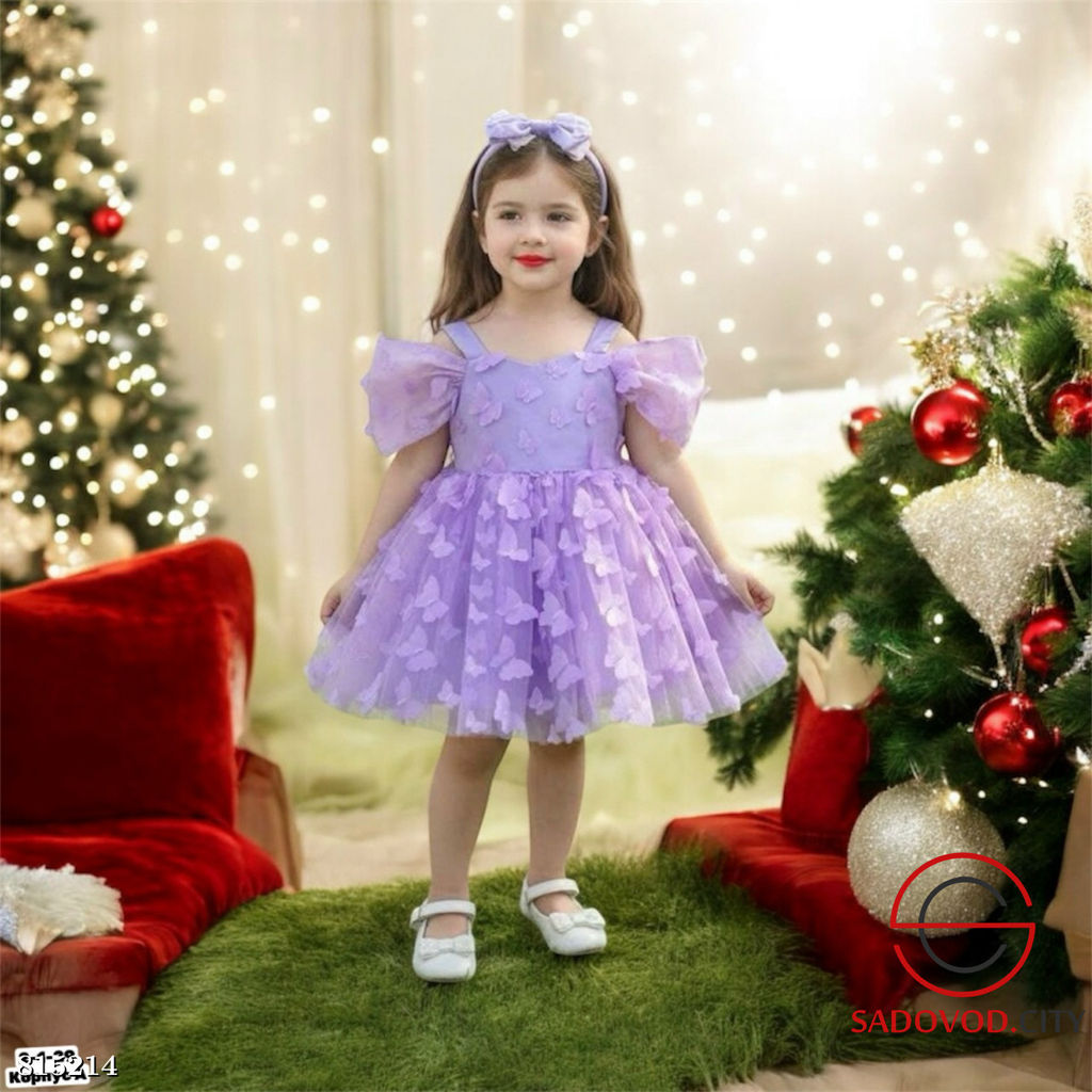 Платье для девочки пышное