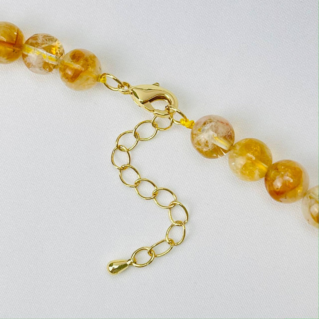 Колье из Цитрина 45 см +
