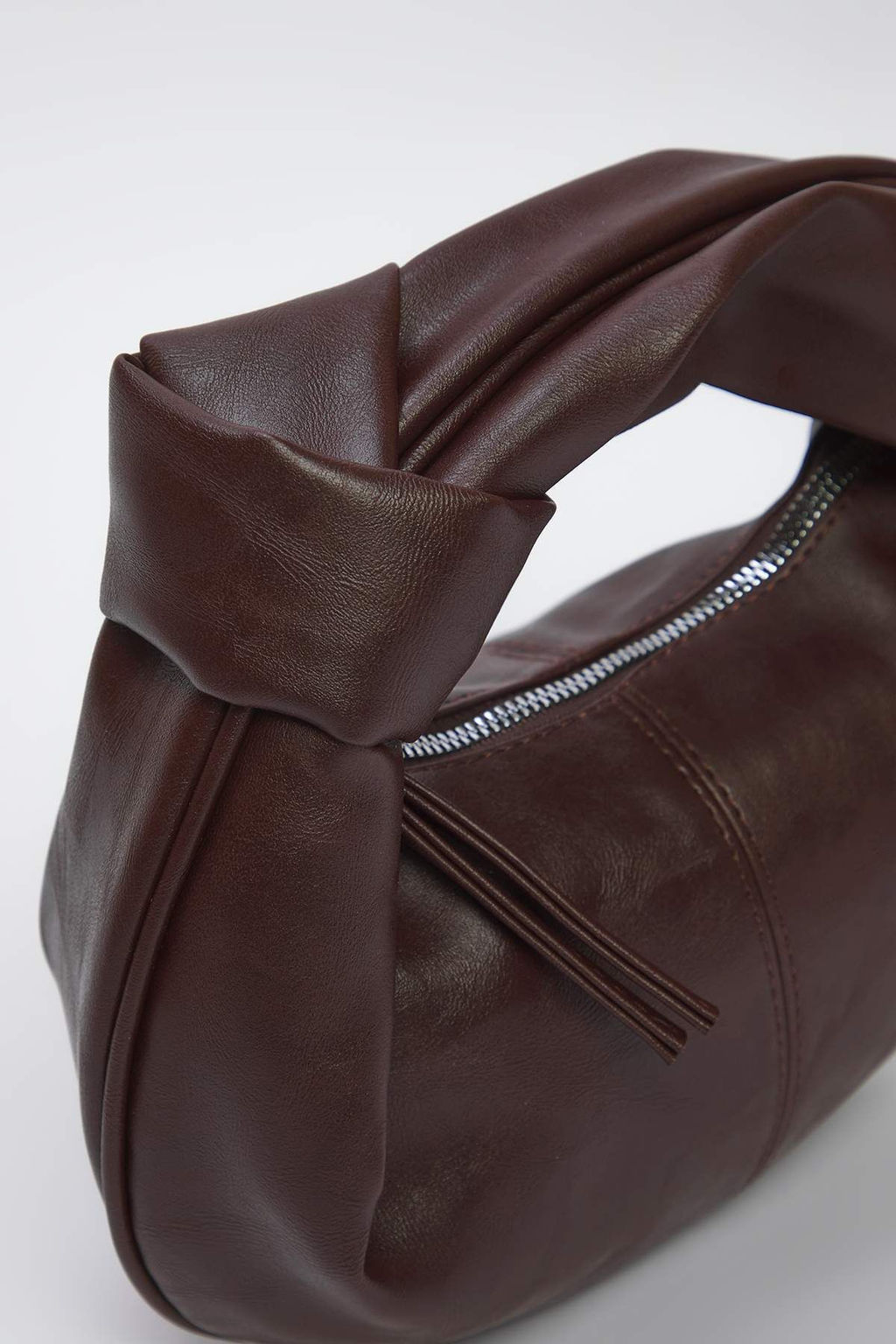 Koyu Kahverengi Kad?n Mini Boy Oval Omuz Canta TAKSS25OC00068 - Trendyolmilla фото 7