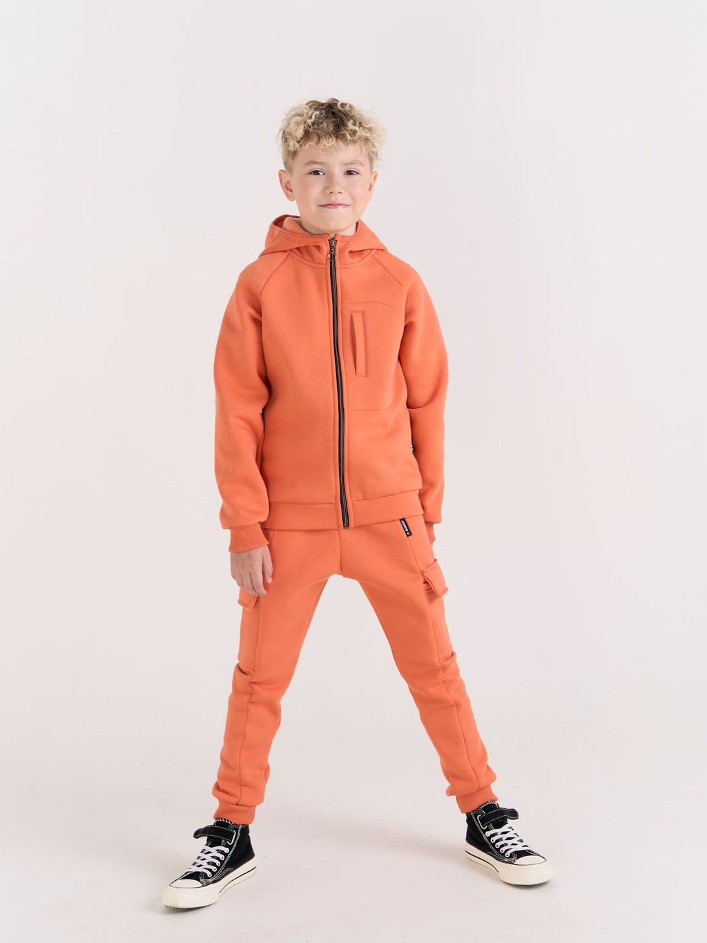 Джоггеры карго Паприка утепленные - Bungly фото 12