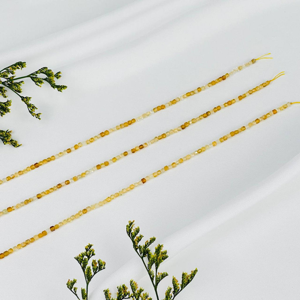 Бусины для украшений из Цитрина 39 см