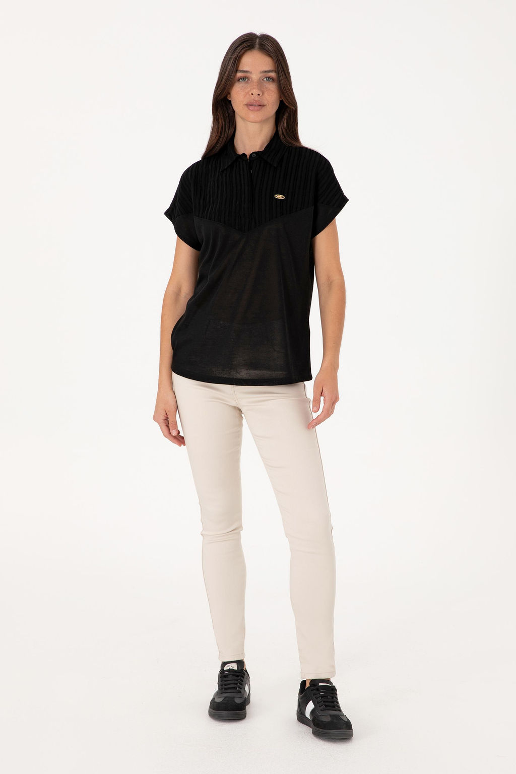 Kad_n Siyah Ti__rt Sepette S_rpriz _ndirim - U.s. polo assn фото 4