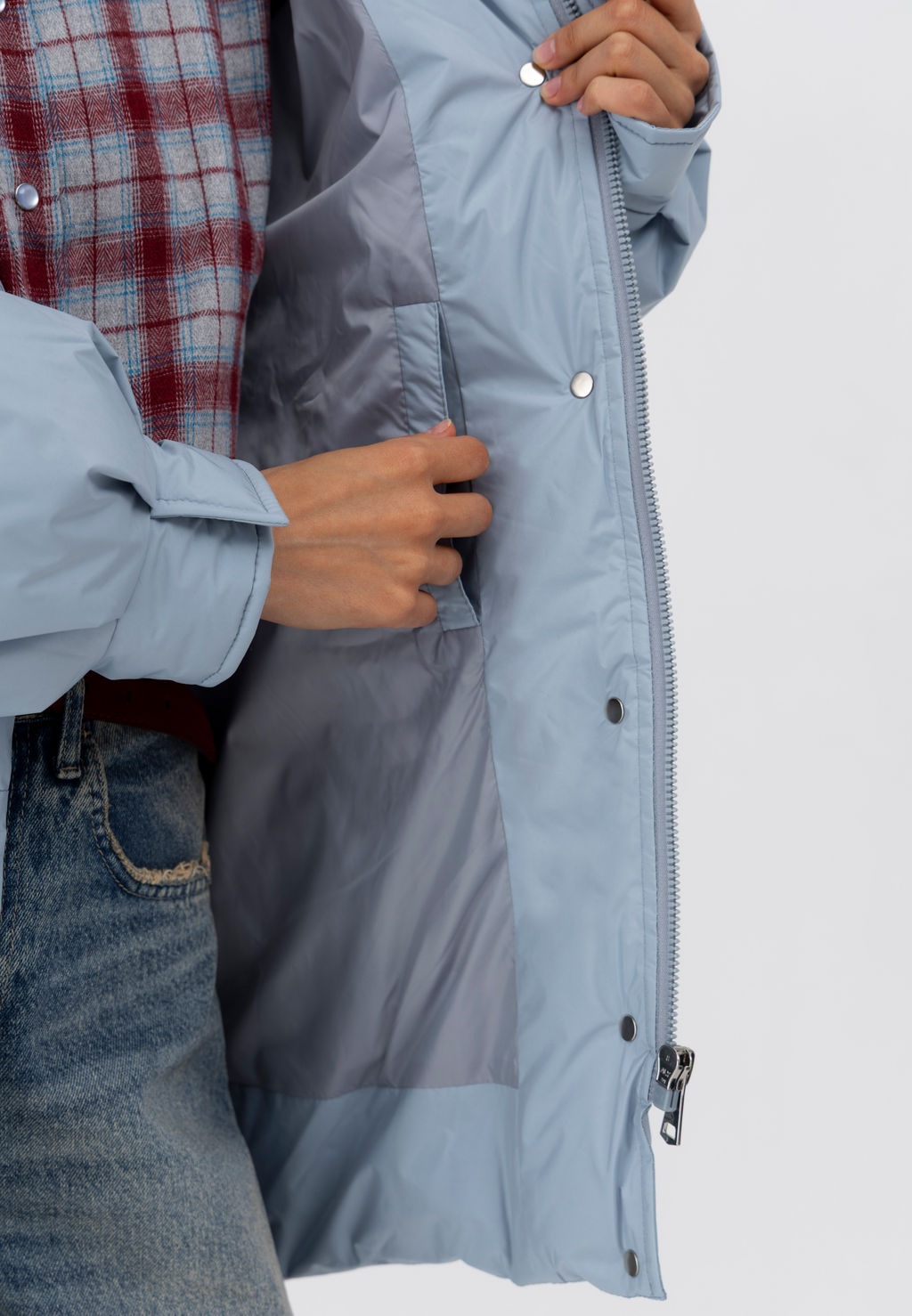 Пуховик женский HOOPS, арт. 73130z  фото 11