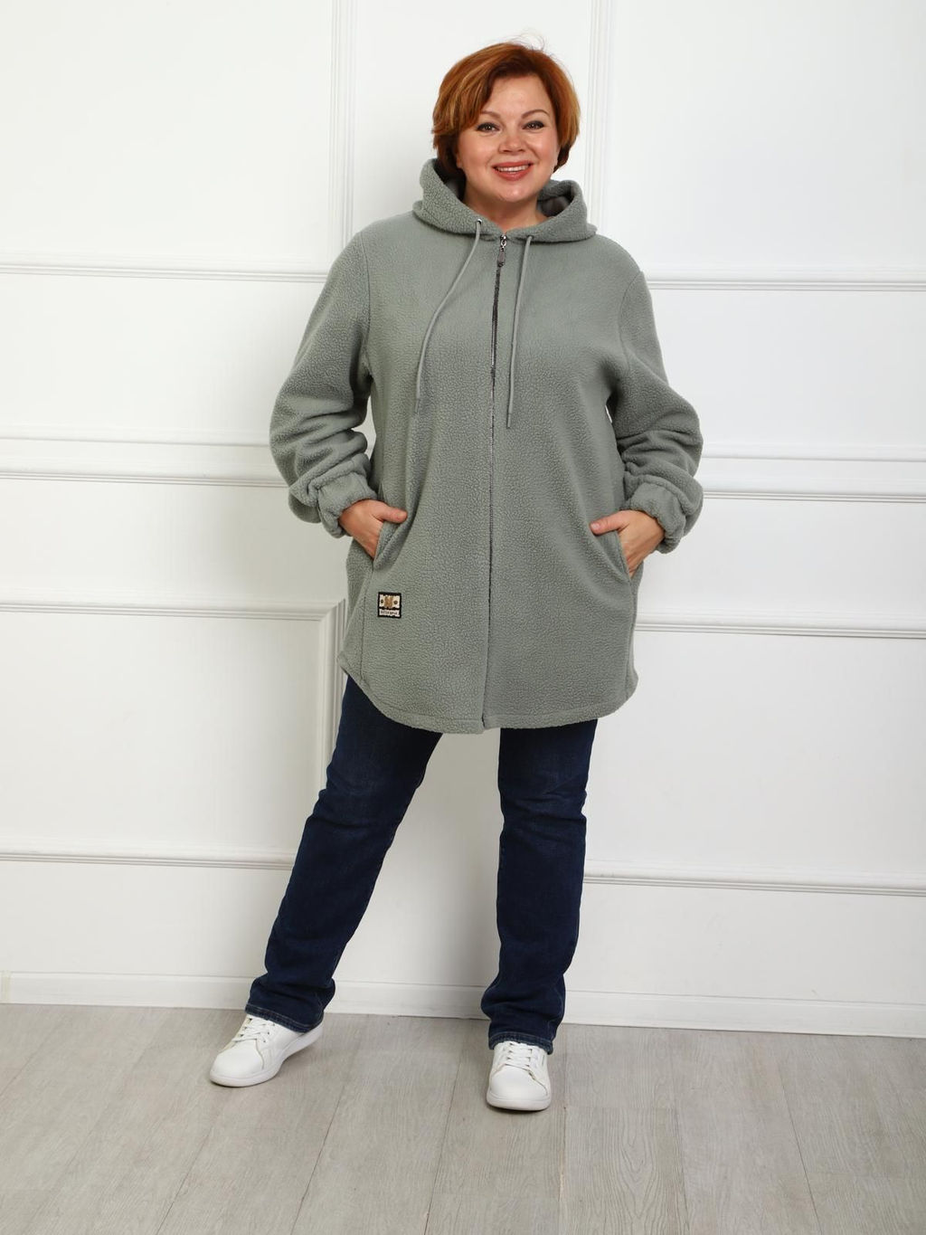 IV-CAPRIZ Латифа - парка из флиса барашек  фото 2