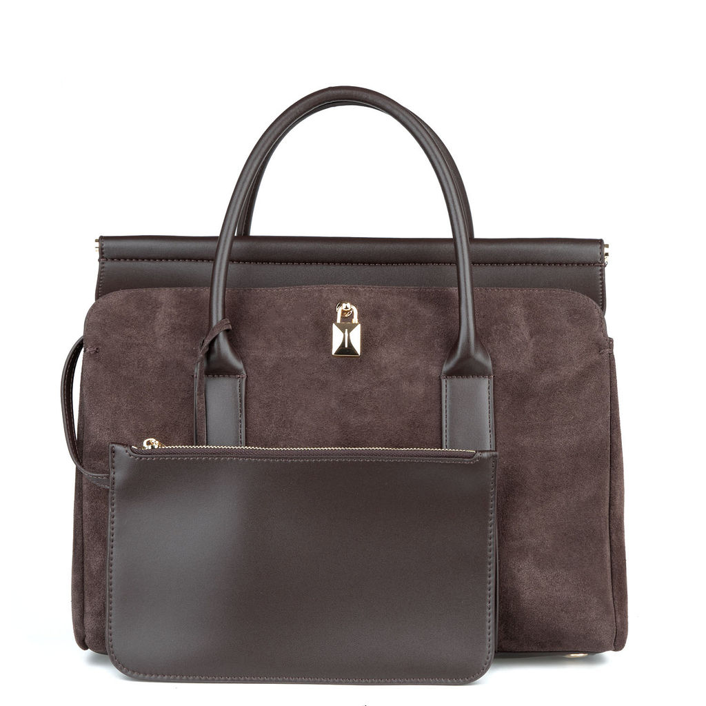 Женская замшева сумка - Barcelo biagi фото 4