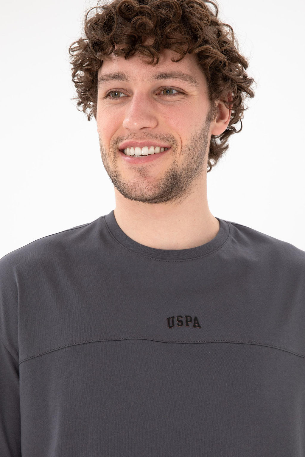 Erkek Comfort Fit Bisiklet Yaka Antrasit Ti__rt Sepette S_rpriz _ndirim - U.s. polo assn фото 3