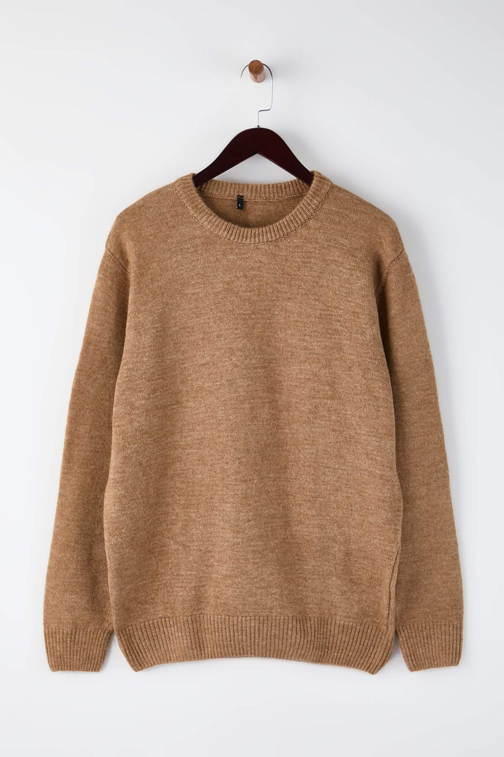 Haki Relaxed Bisiklet Yaka Kazak TMNAW26KZ00012 - Trendyolmilla фото 10