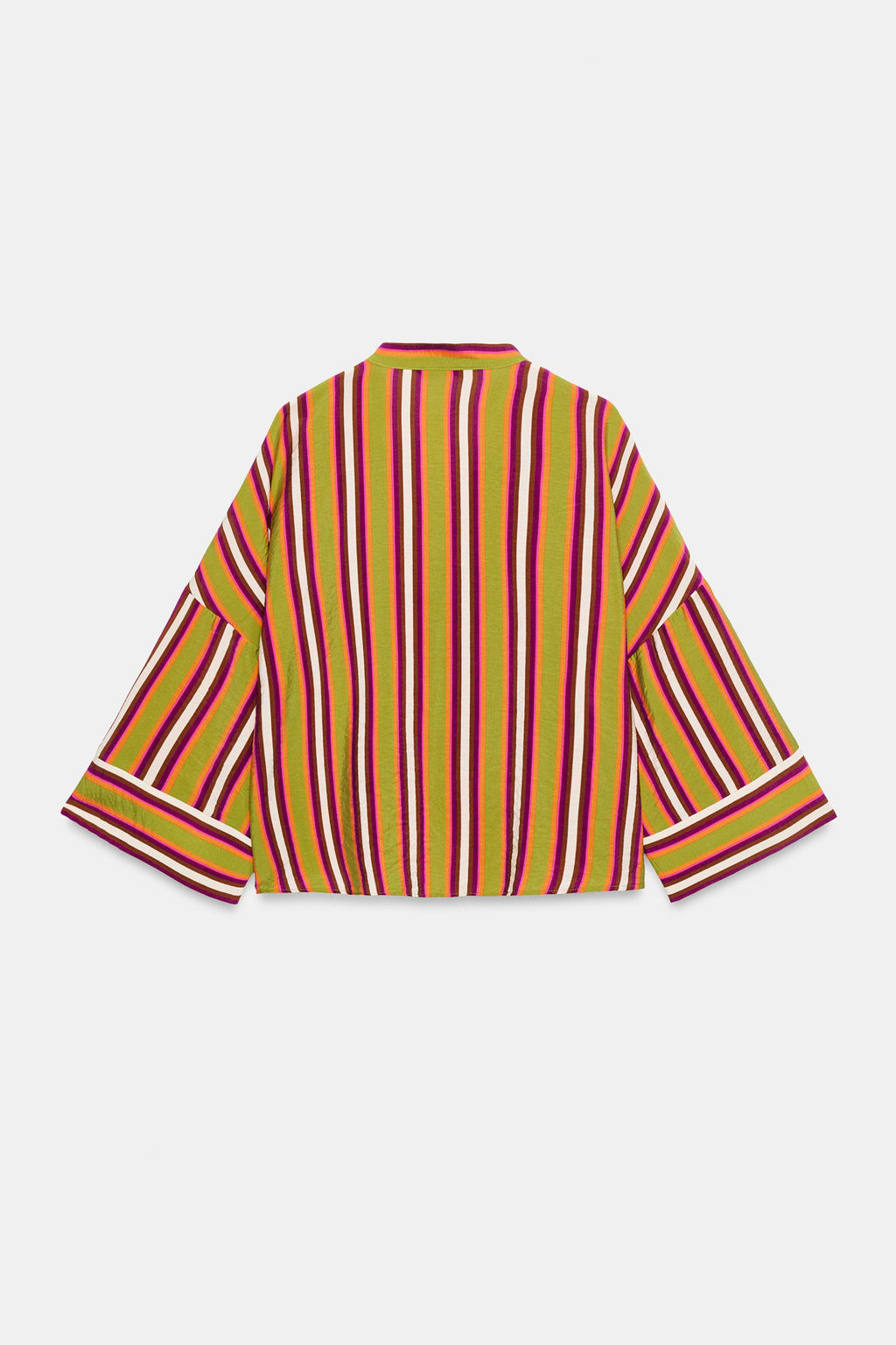 CAMISA RAYAS ALAMARES / Multicolor