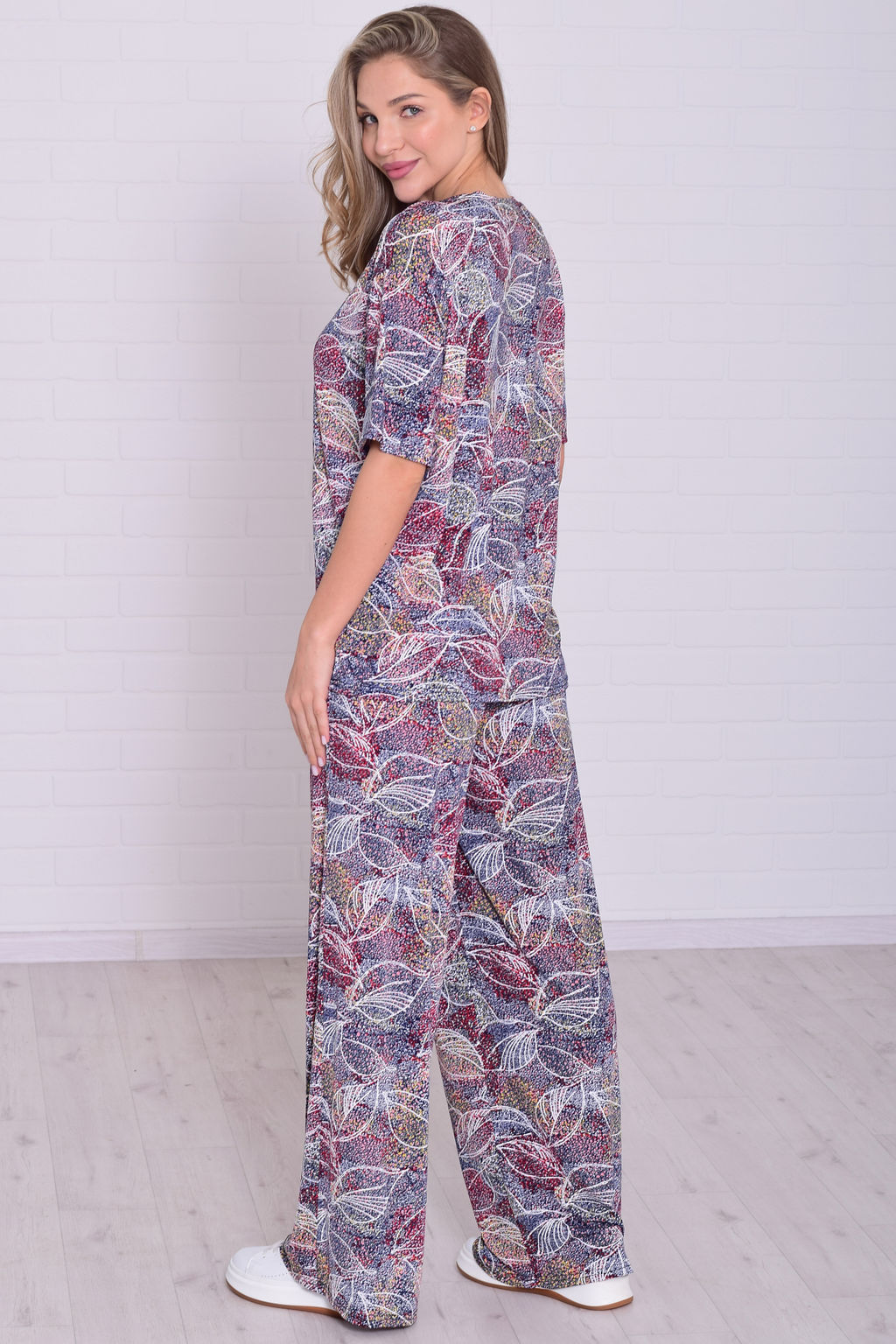 Костюм женский 5-353 из ткани масло - Новое кимоно фото 17