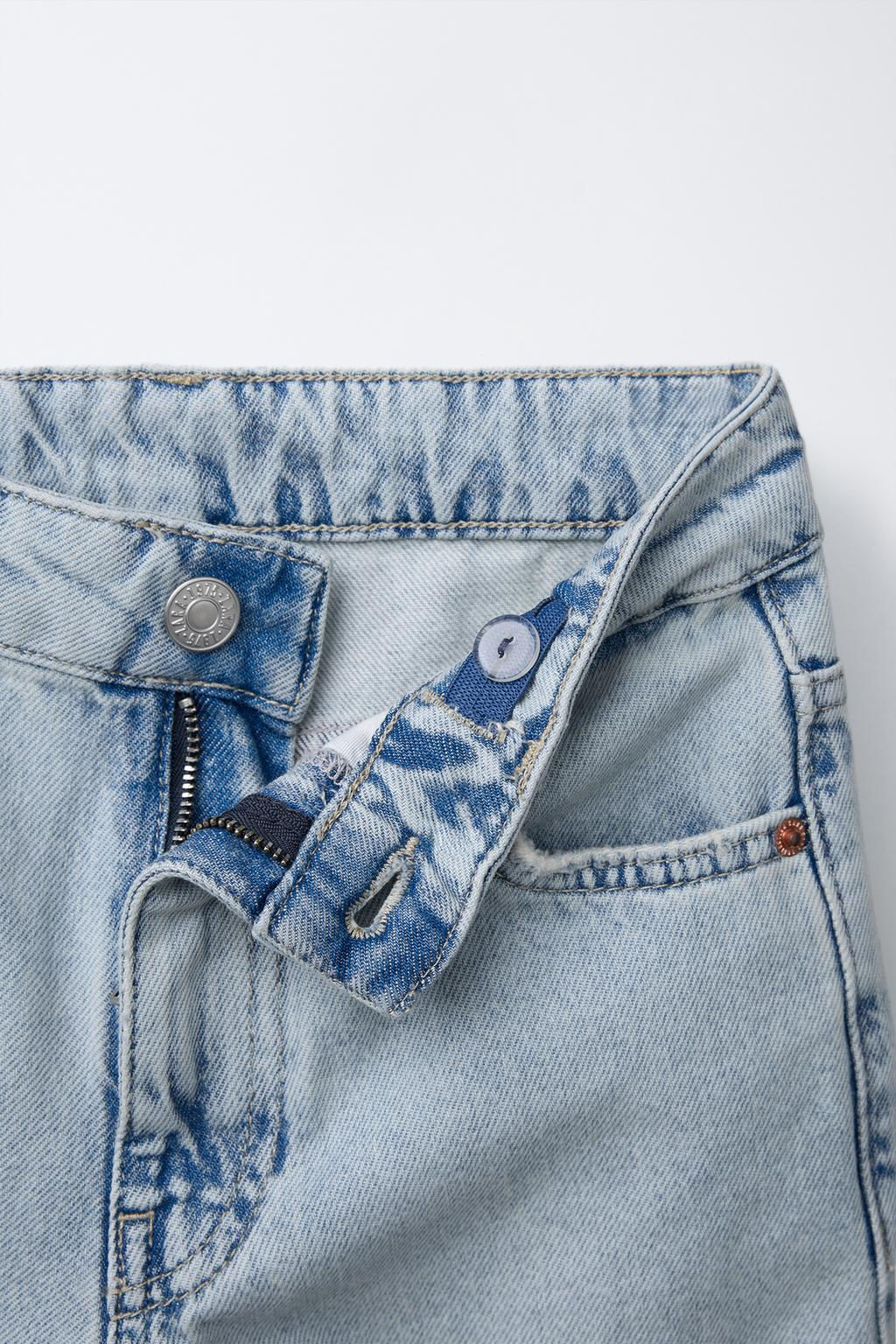 RIPPED CARPENTER JEANS - Zara фото 4
