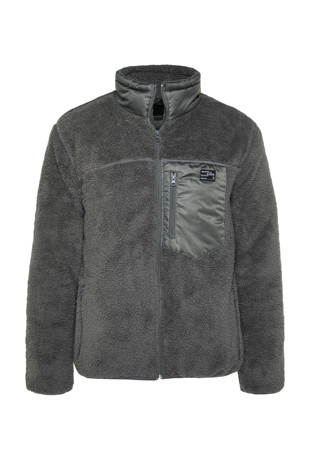 TRENDYOL MAN Siyah Regular Fit Etiket Detayl? Welsoft Pelus K?sl?k Mont TMNAW24MO00007 - Trendyolmilla фото 24
