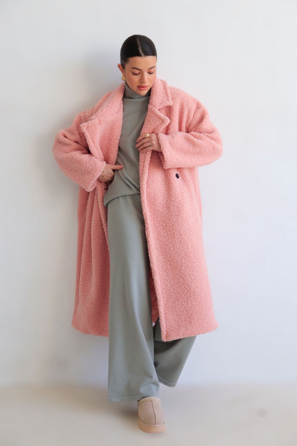 Martichelli Шубка розовая