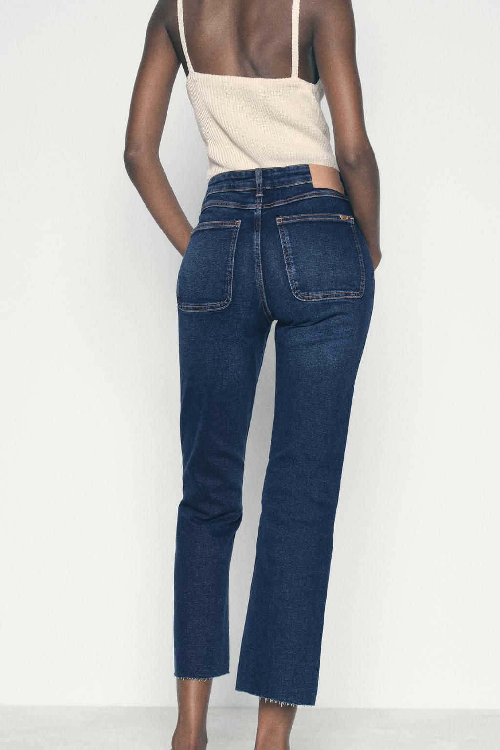 Z1975 HIGH-WAIST MINI FLARE JEANS - Zara фото 4