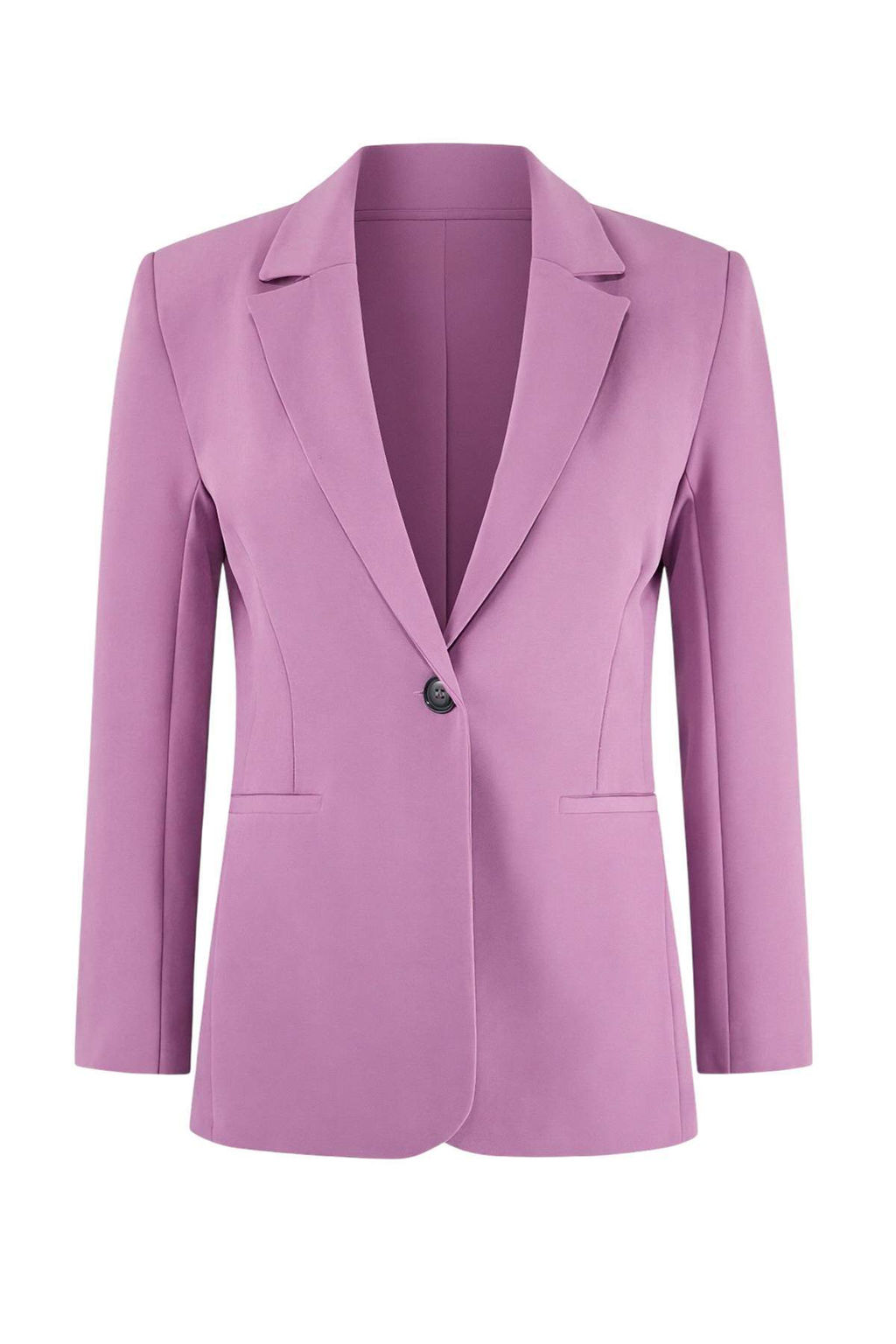 Lila Fitted Astarl? Vatkal? Dokuma Blazer Ceket TWOSS26BC00021 - Trendyolmilla фото 4