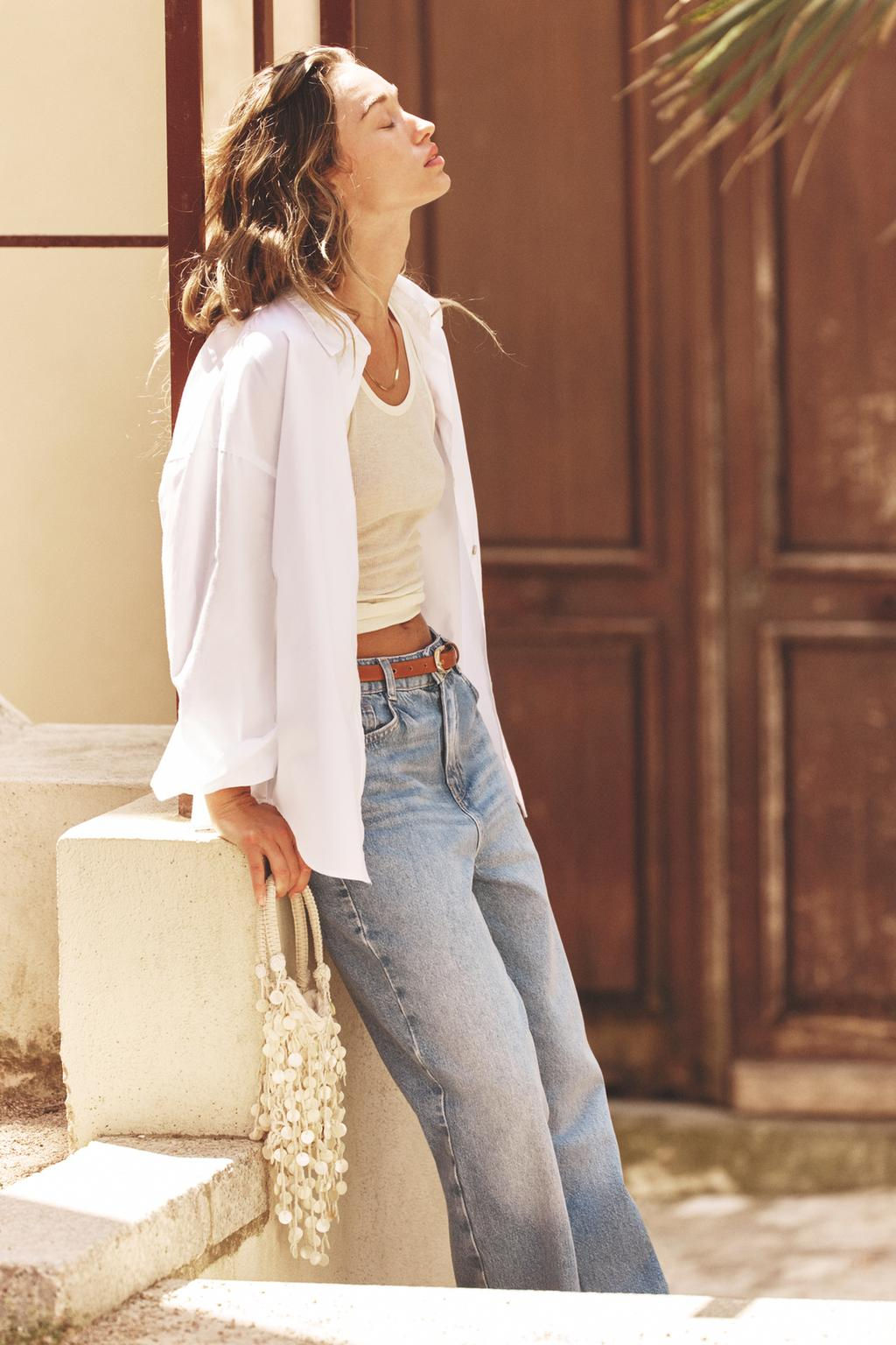 BASIC POPLIN SHIRT - Zara фото 12
