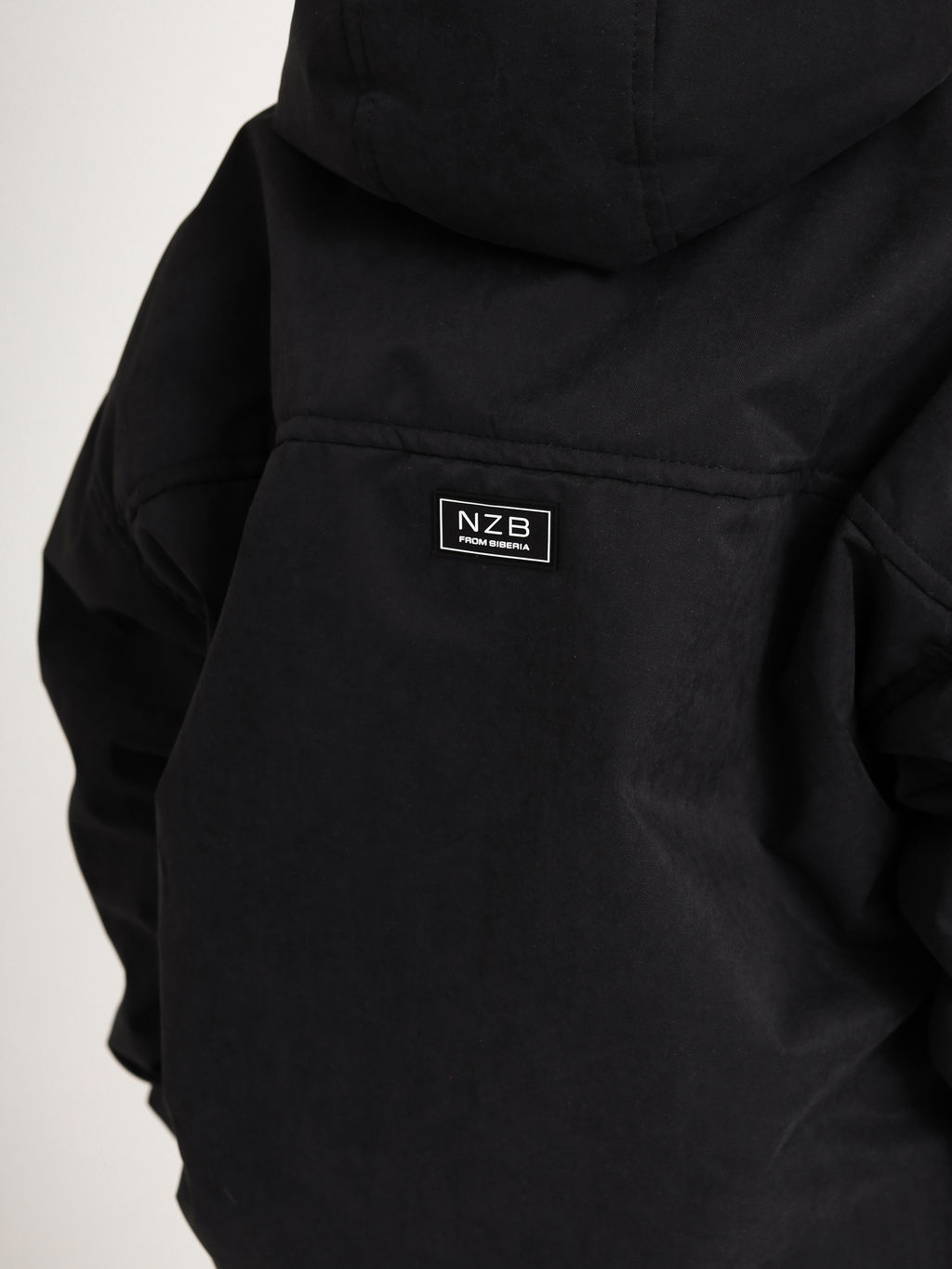 Куртка-бомбер VELUR, черная - Inzibe фото 3