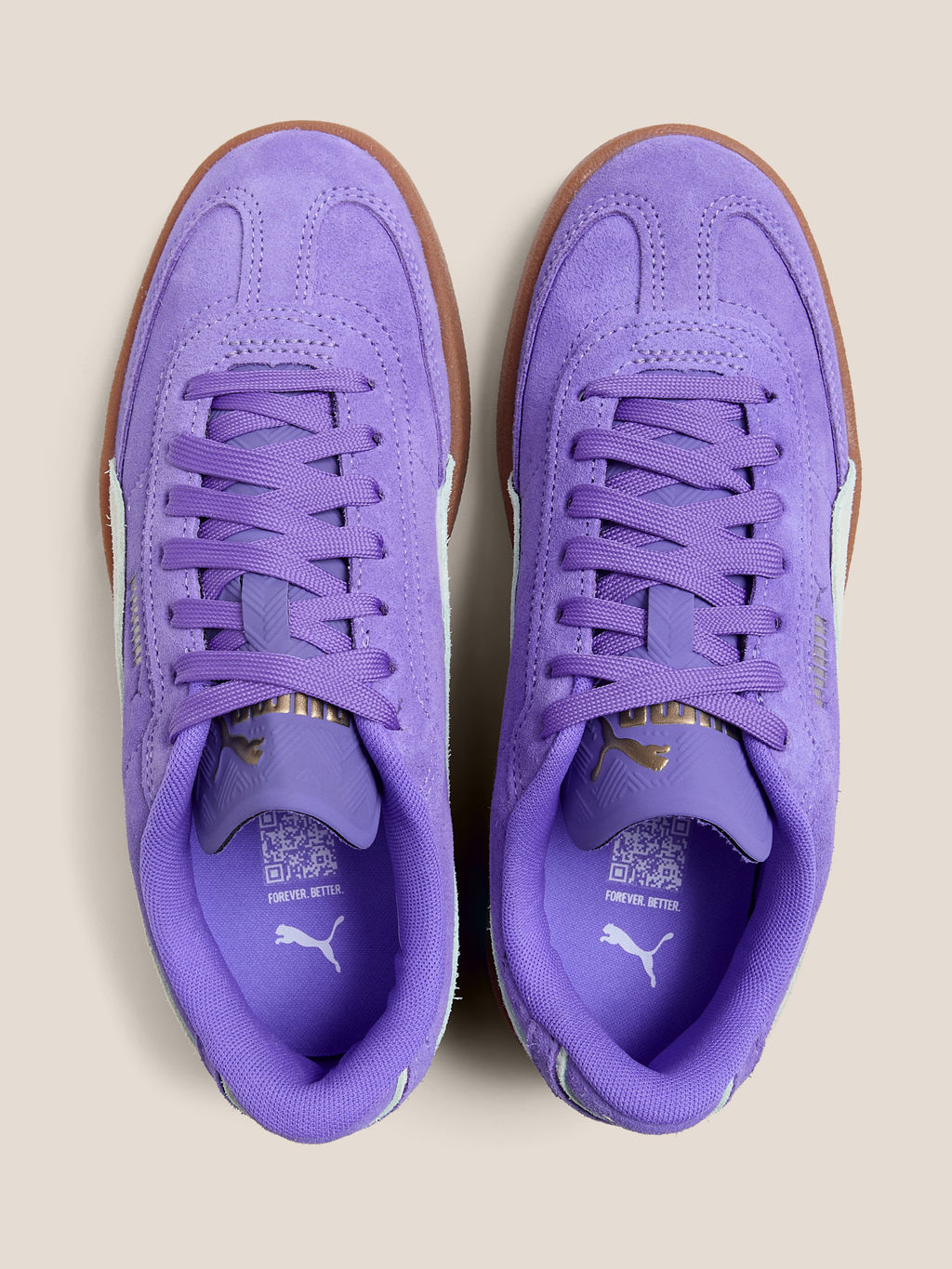 Женские кеды PUMA Puma Club II Era Suede Артикул 4588508, фиолетовый