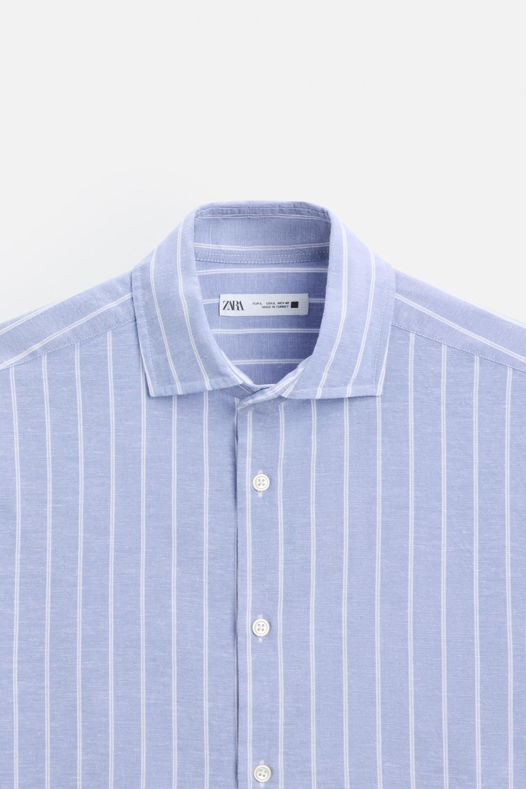 STRIPED SHIRT - Zara фото 8