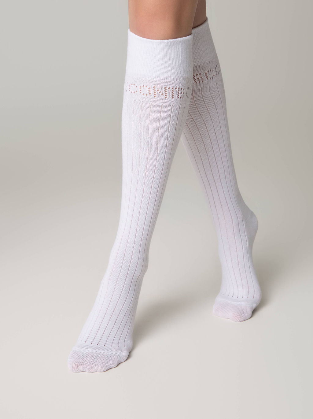 Цена за 2 пары. Носки Удлиненные CONTE CLASSIC Гольфы женские белый - Conte elegant фото 18