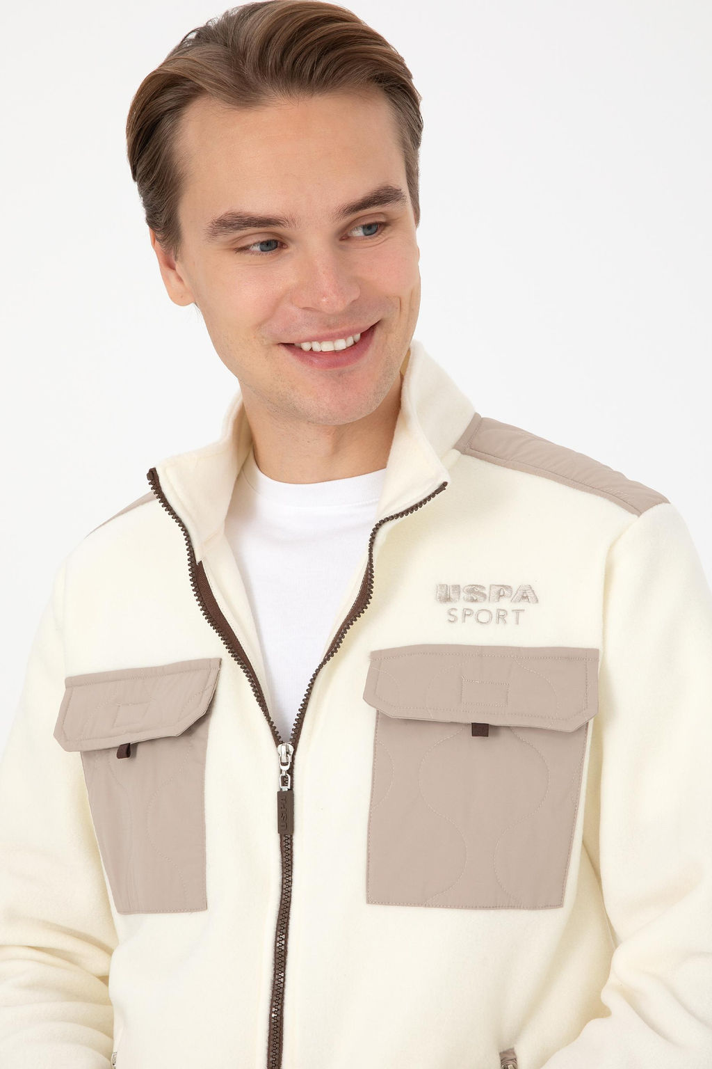 Erkek Krem _rme H_rka - U.s. polo assn фото 2