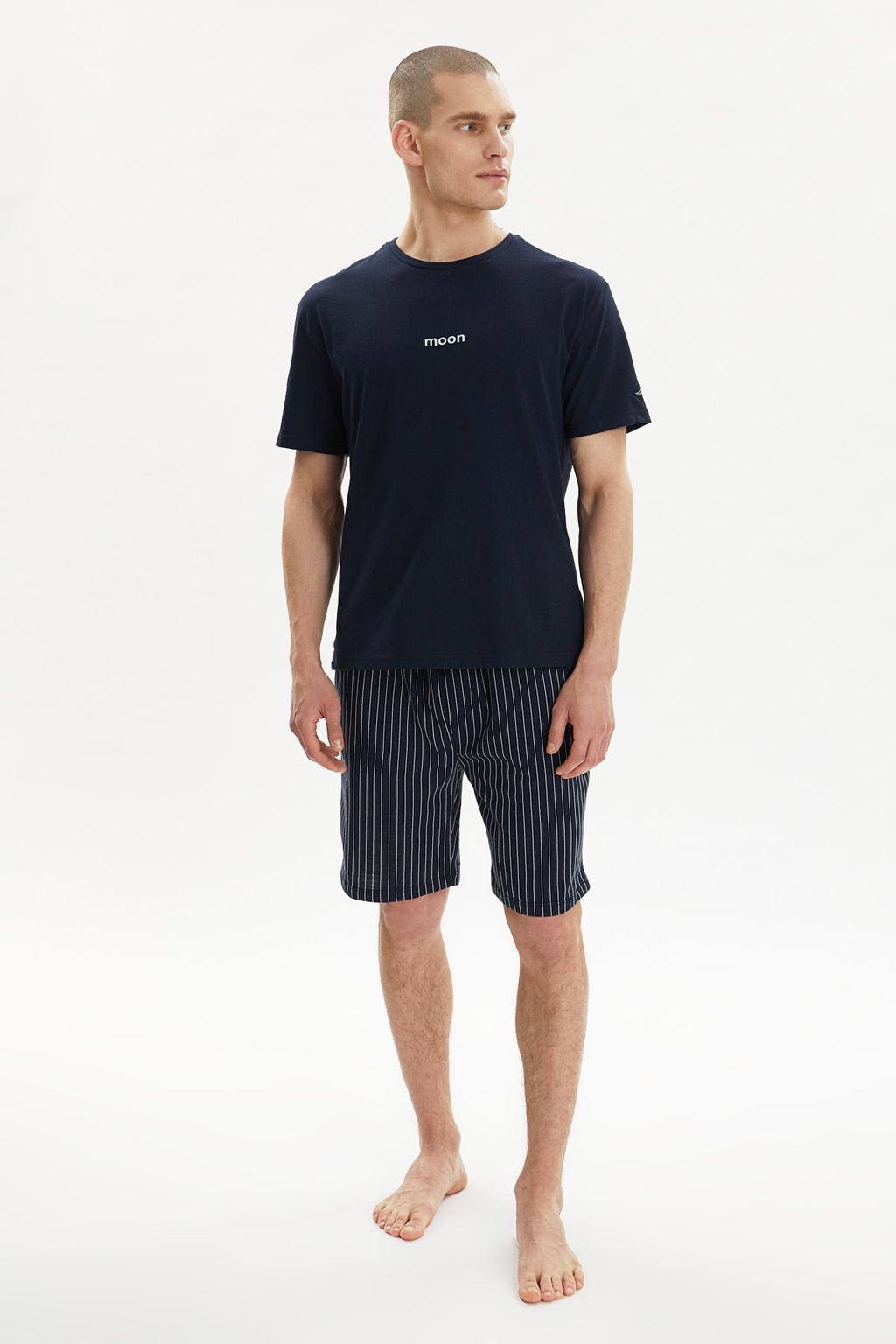 TRENDYOL MAN Bordo Regular Fit Yazl?k Sortlu Pijama Tak?m? THMSS21PT1005 - Trendyolmilla фото 29