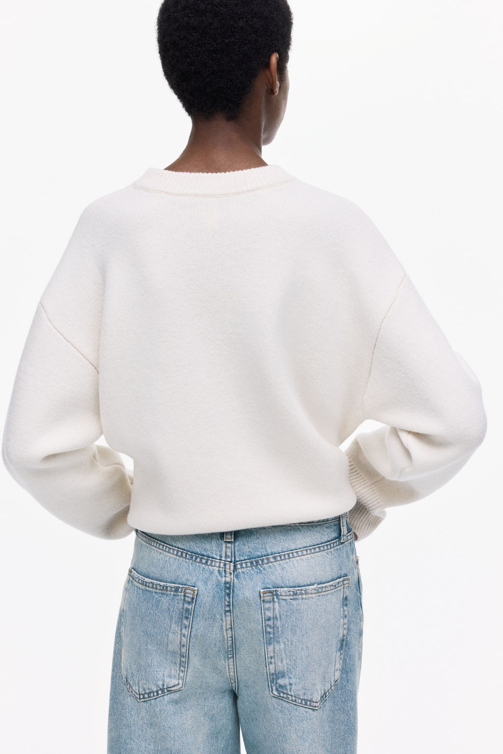 Wide High Waist Ankle Jeans - H&m фото 5