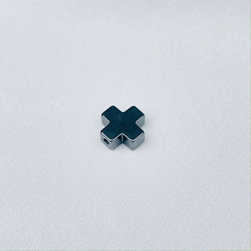 Вставка "Крест" из Гематита (1 шт)