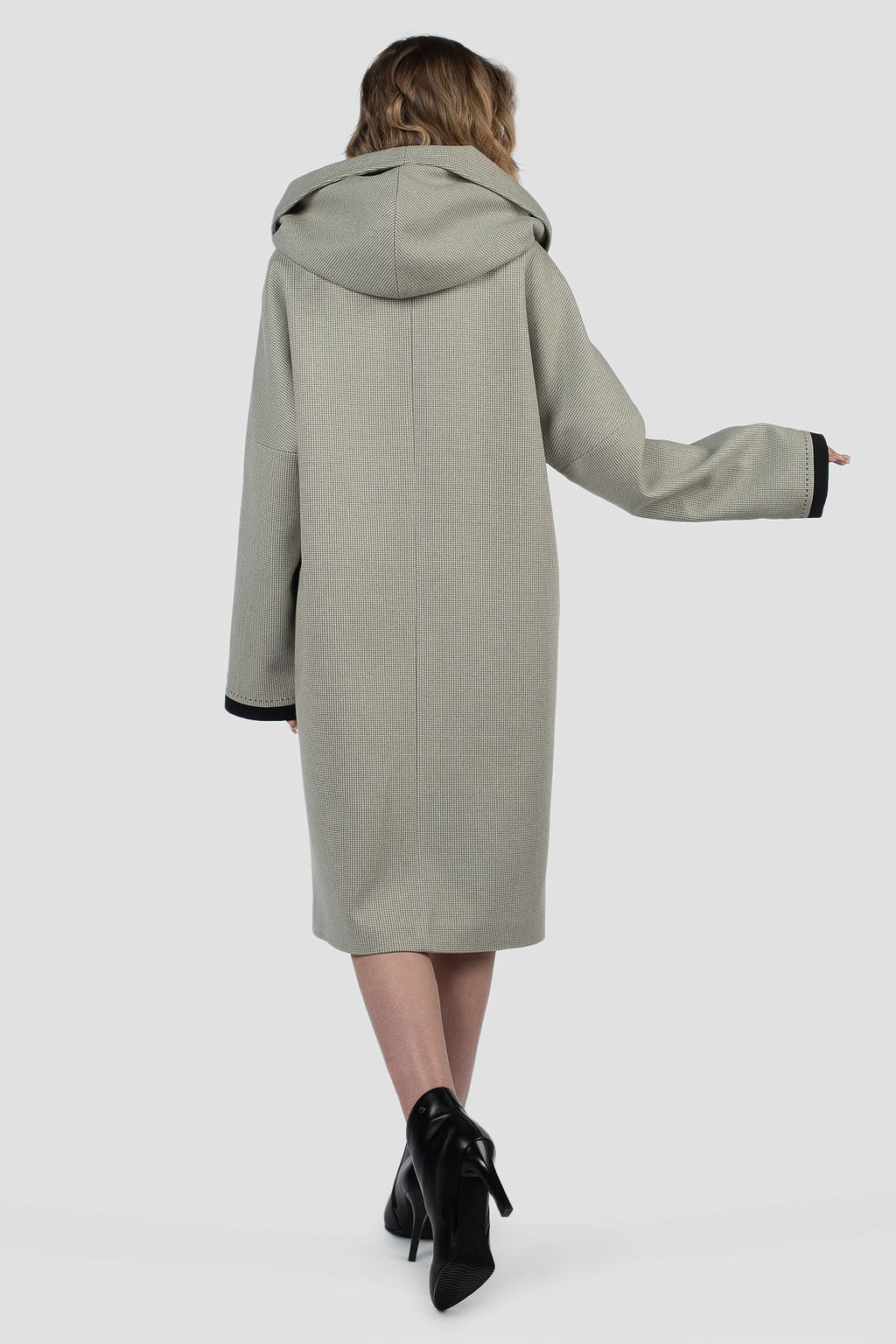 01-12227 Пальто женское демисезонное - El podio фото 10