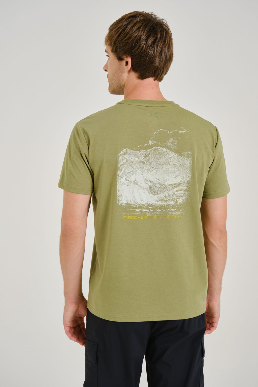 Футболка Зеленый CAMPING SS Tee