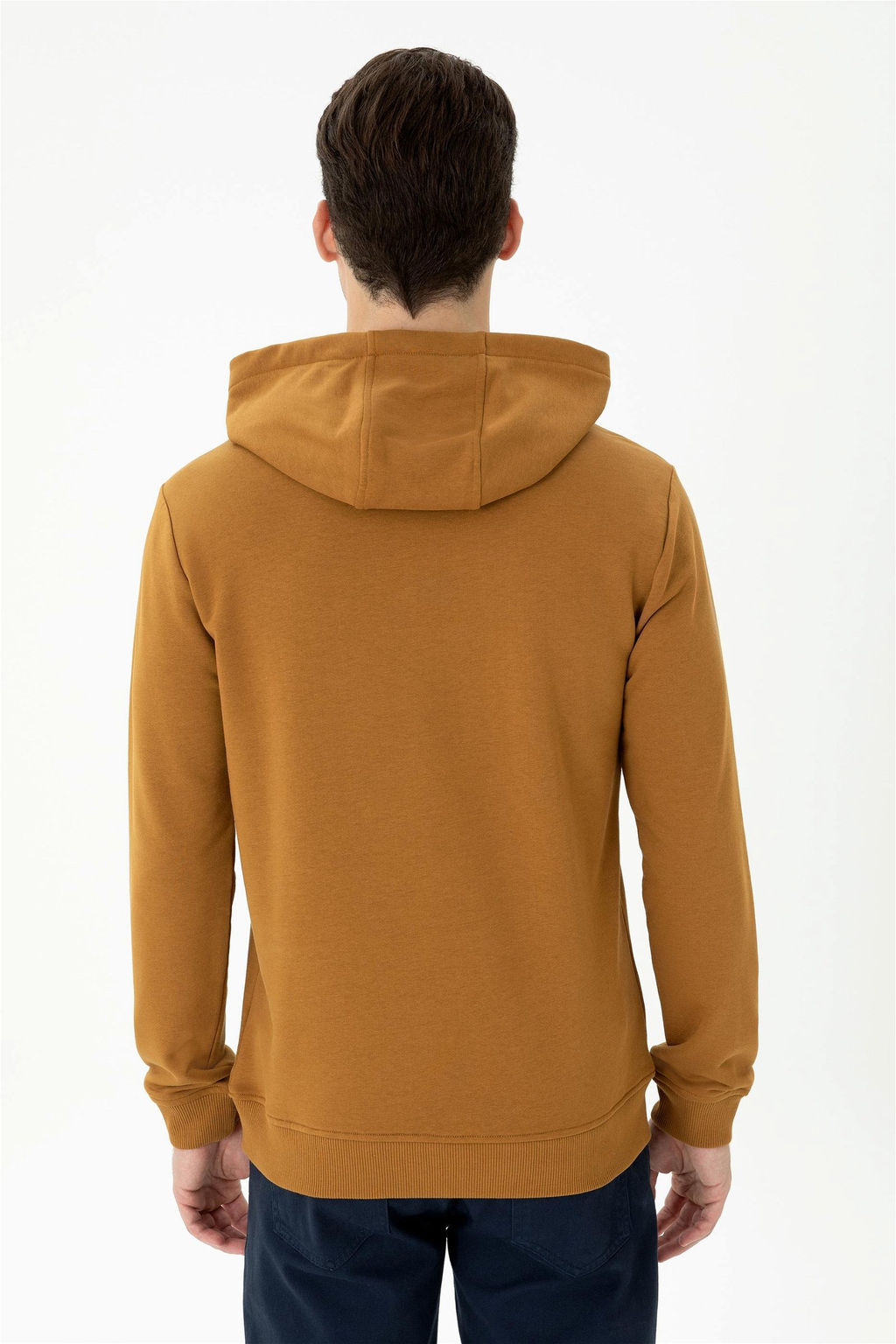 U. S. Polo Assn Мужская толстовка с капюшоном кокосового цвета - U.s. polo assn фото 12