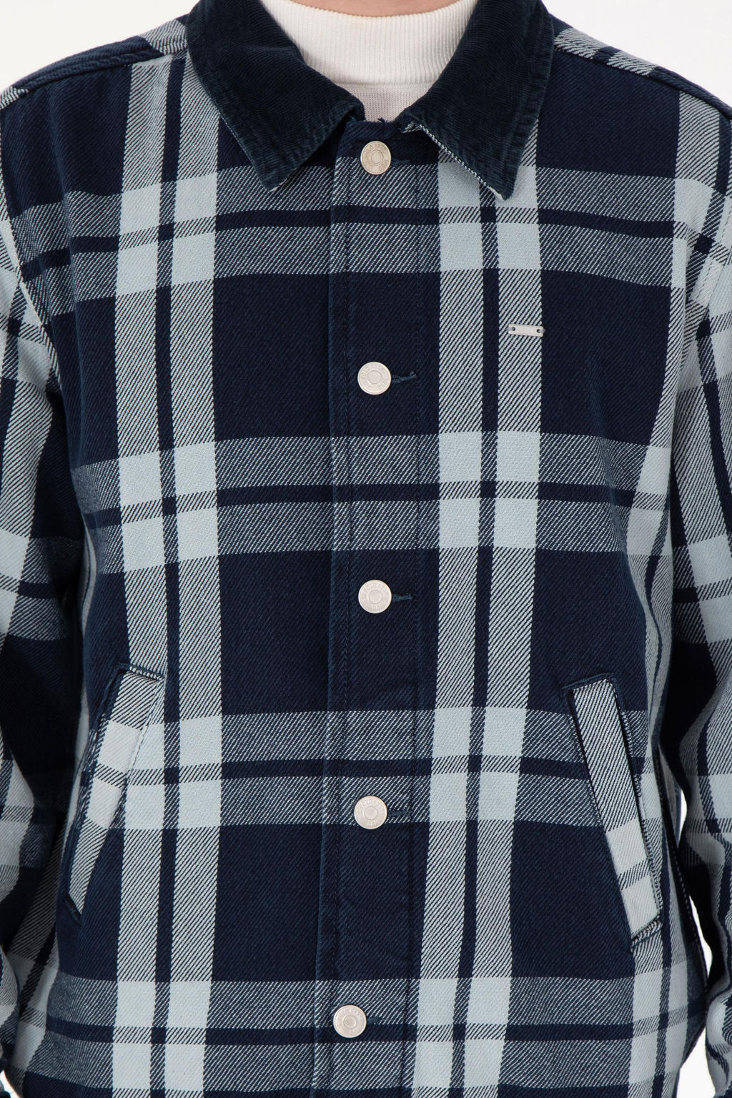 Мужская голубая джинсовая рубашка Неожиданная скидка в корзине - U.s. polo assn фото 6