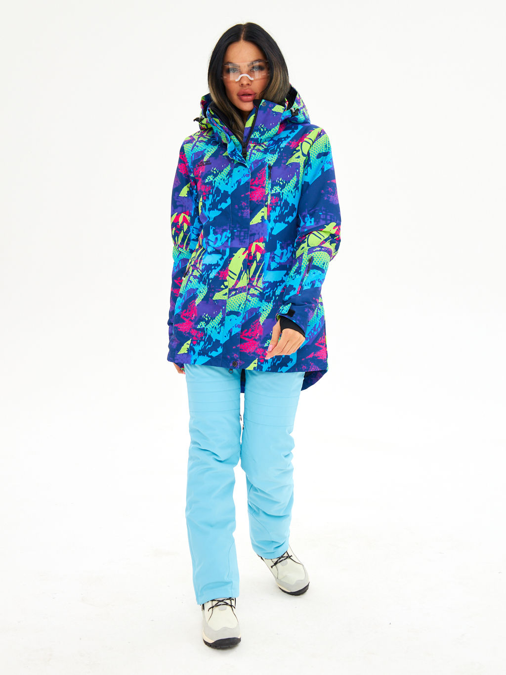 Женская горнолыжная сноубордическая куртка Alpha Endless Ultra Chaleur SNB 423/316_8 Разноцветный  фото 38