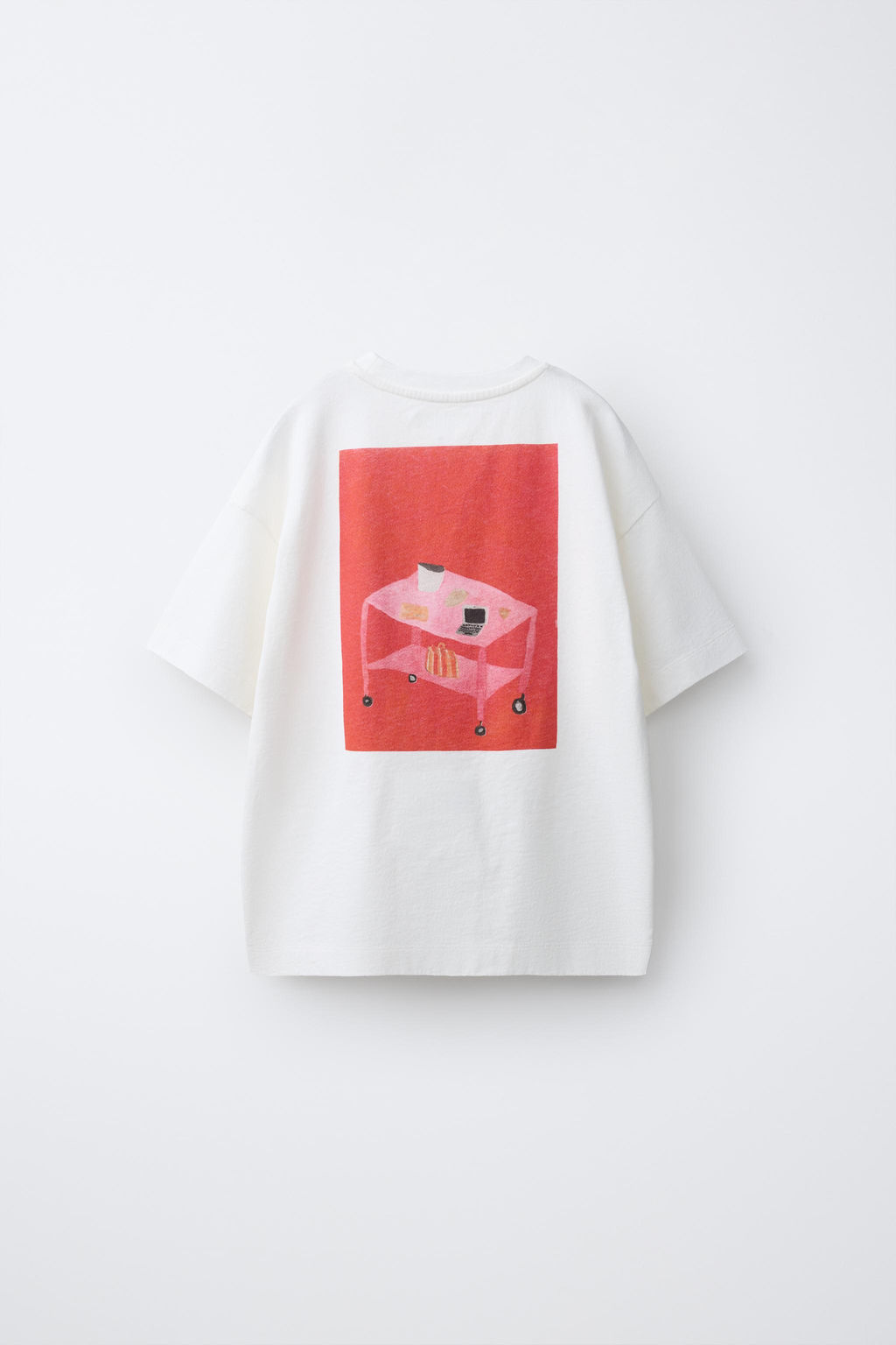CAMISETA CLARA CEBRIAN  / Blanco - Zara фото 2