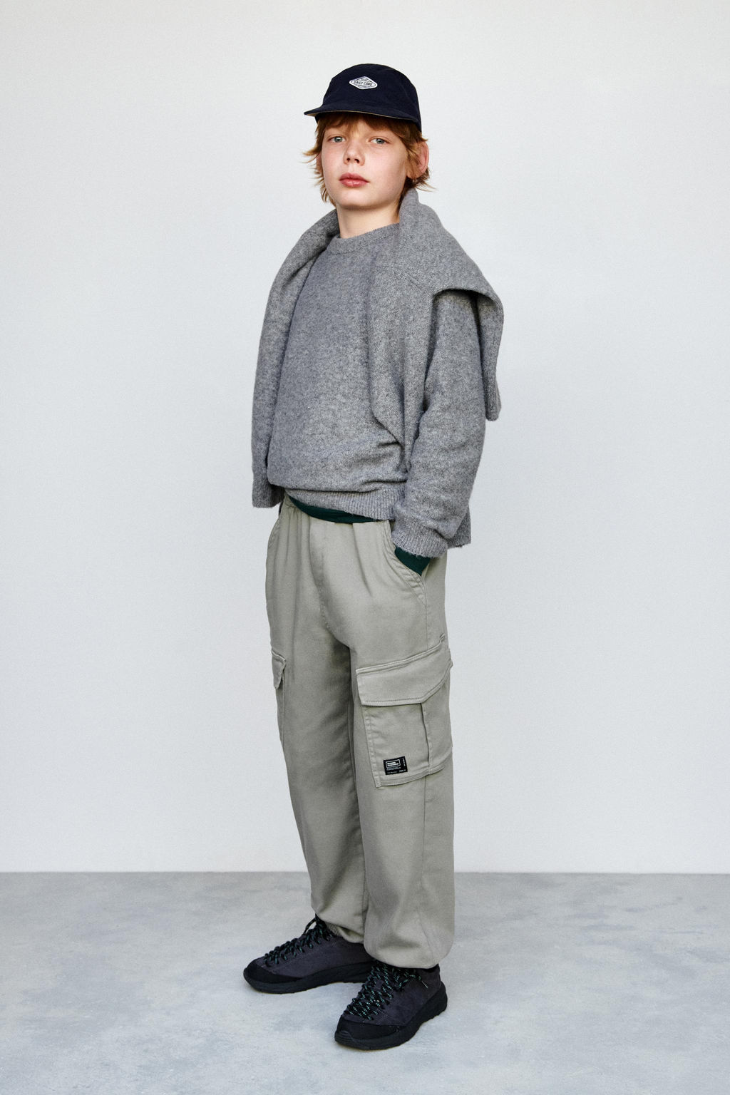 CARGO JOGGING TROUSERS WITH LABEL - Zara фото 8