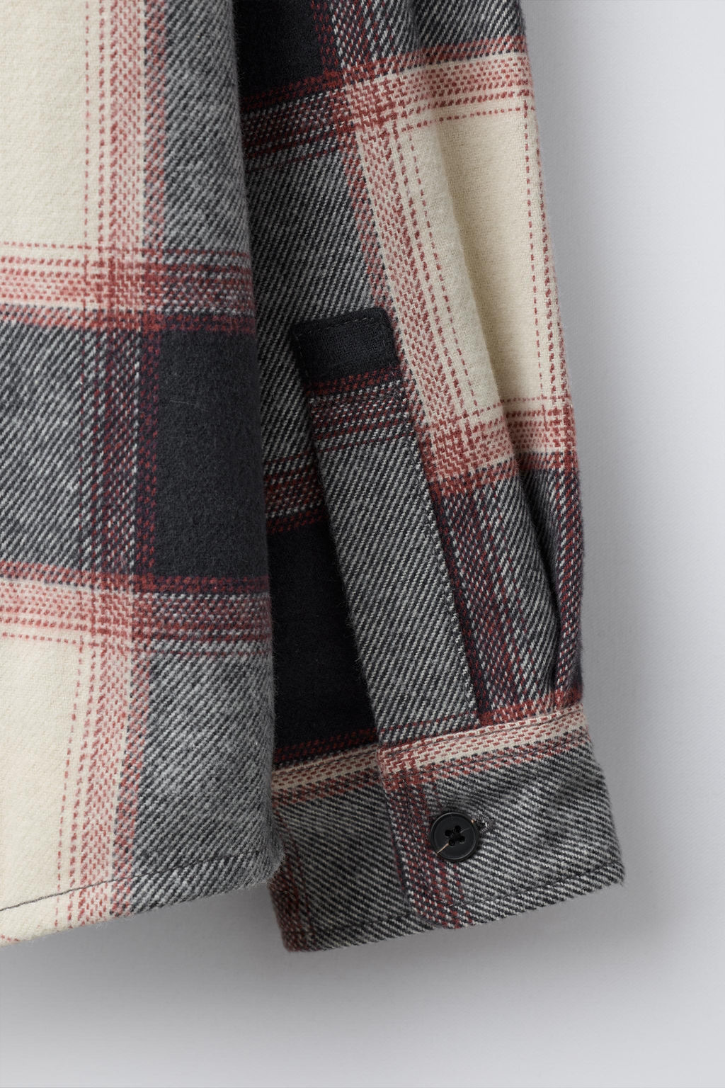 CHECK OVERSHIRT - Zara фото 4