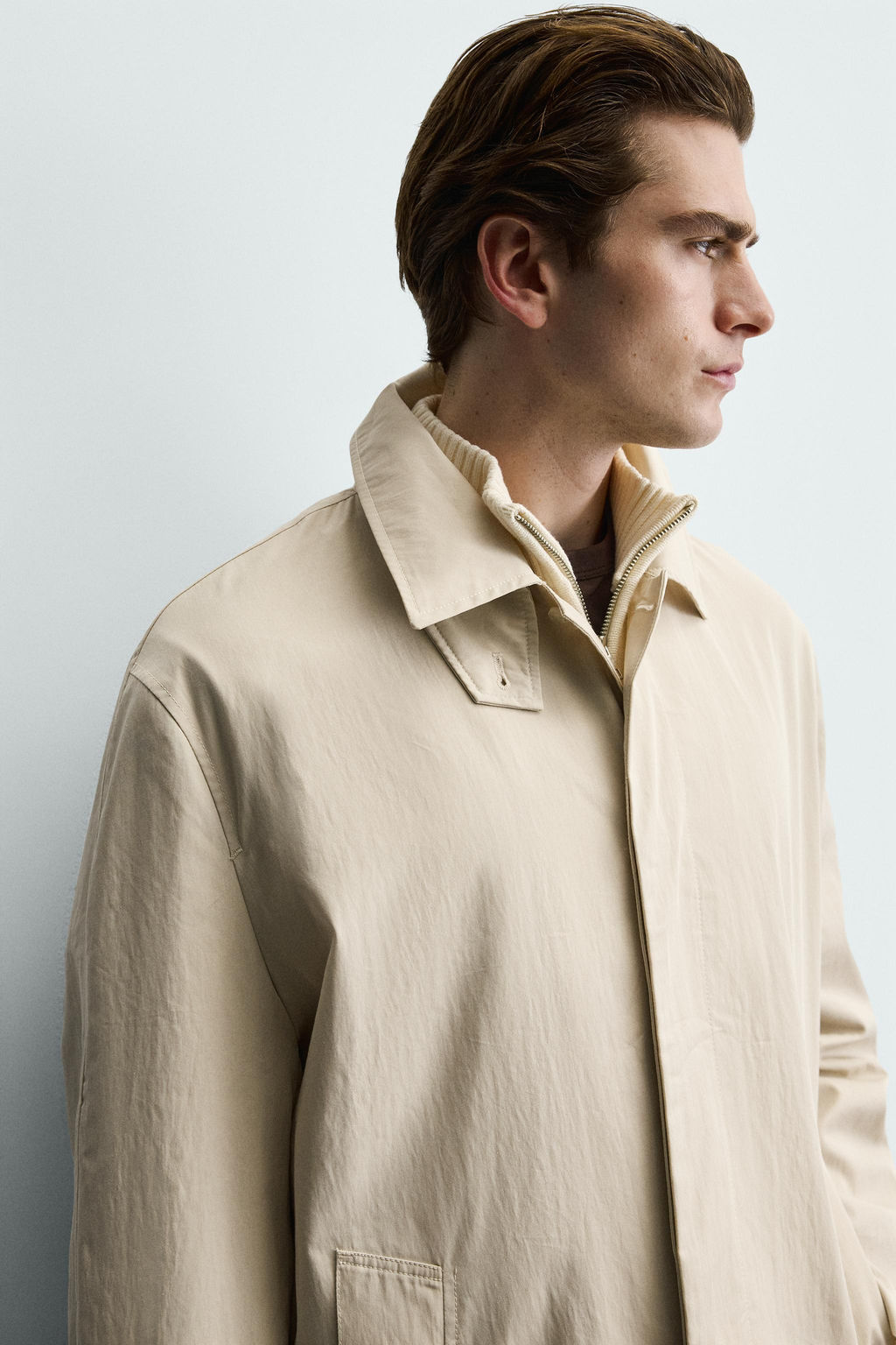 GABARDINA REGULAR FIT / Beige - Zara фото 5