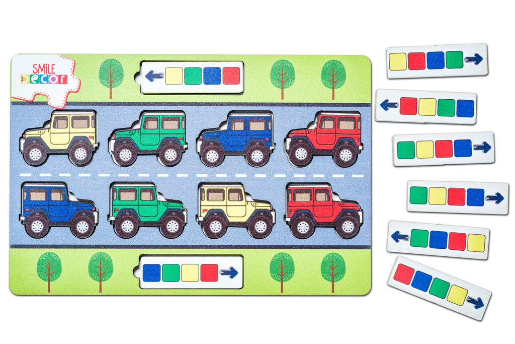 Обучающая игра Машинки - Smiledecor фото 3