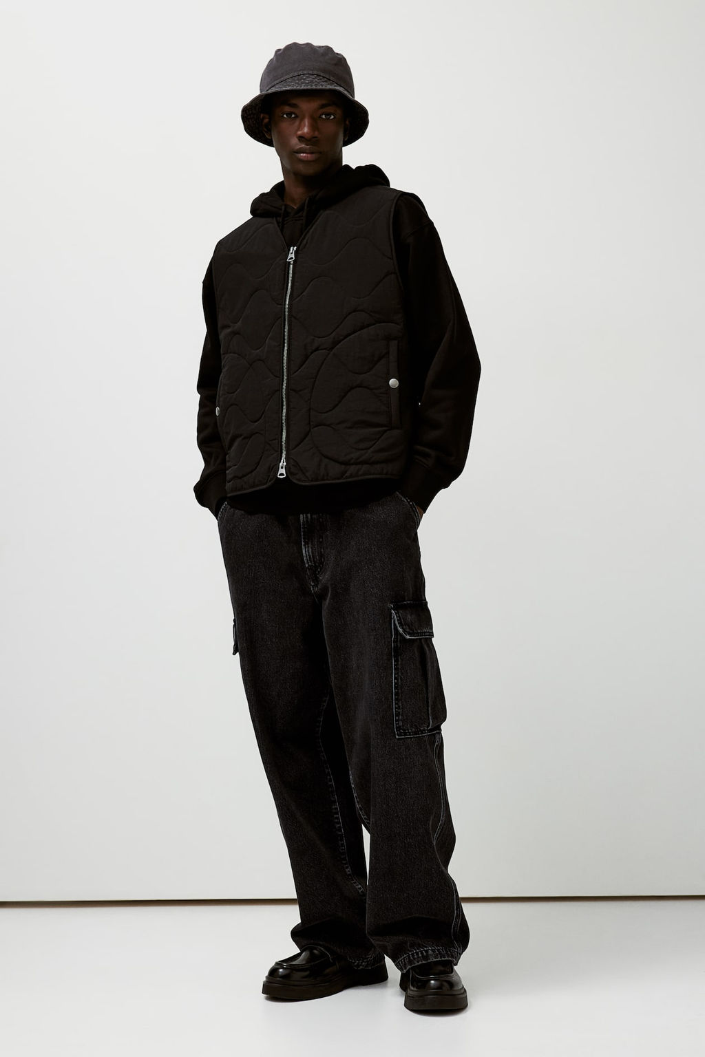 Baggy Cargo Jeans - H&m фото 2