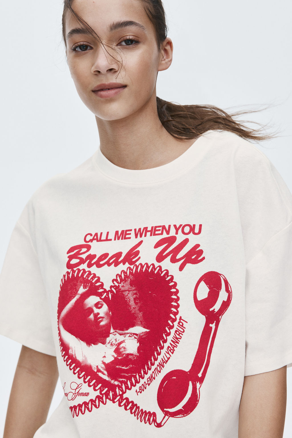 Camiseta oversize con motivo estampado - H&m фото 7