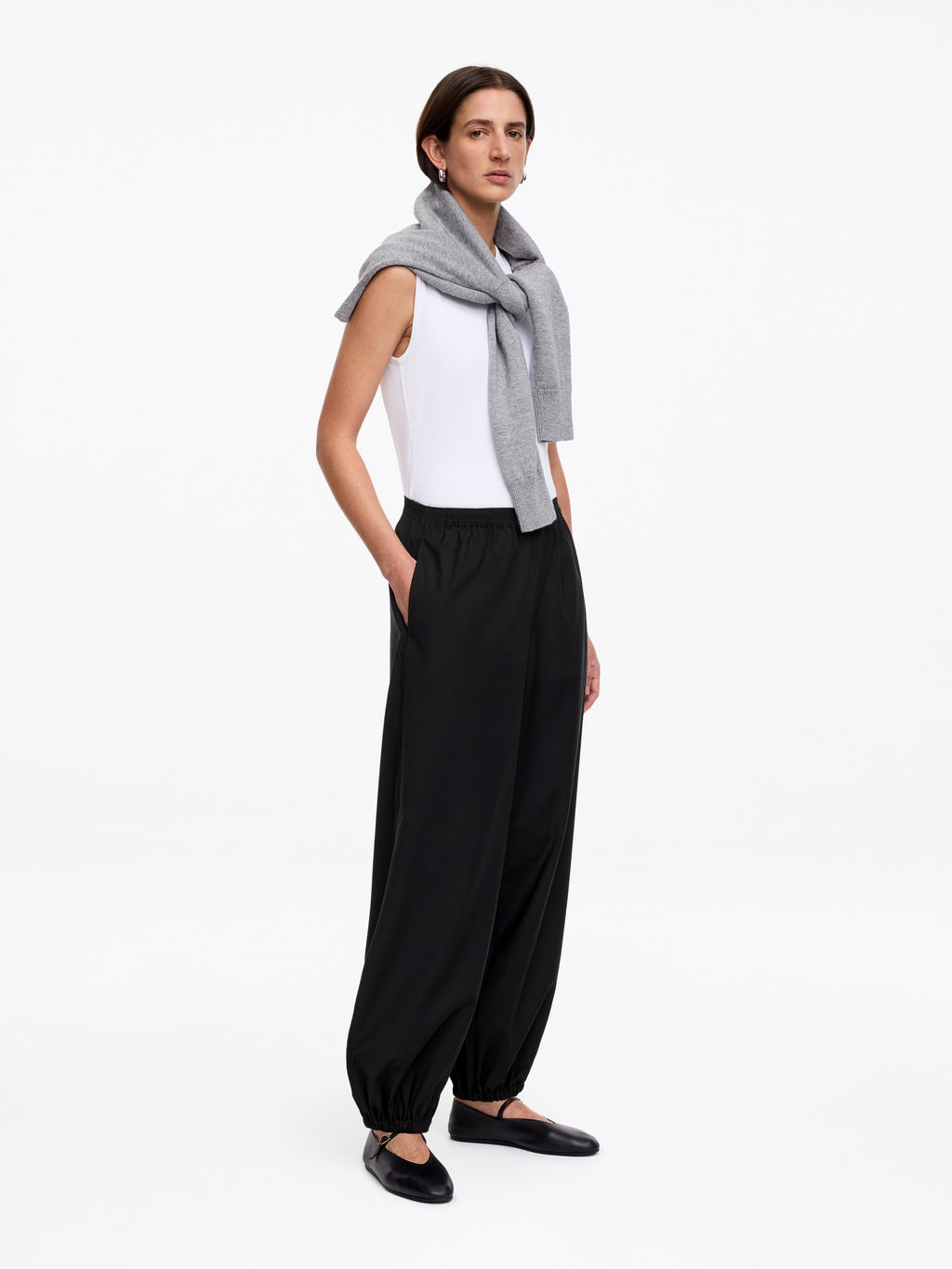 Pantalones de pernera de barril - H&m фото 7