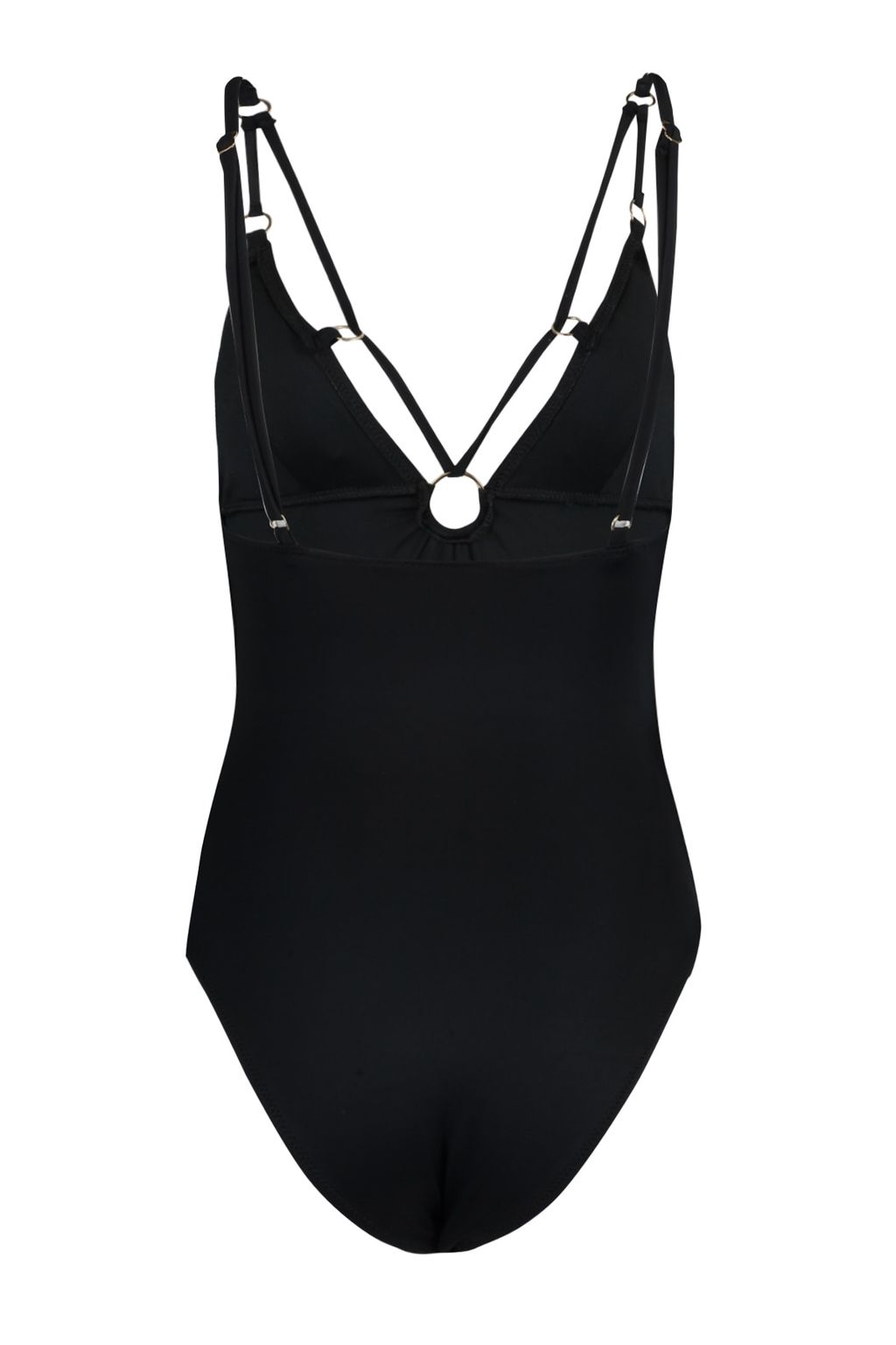 Siyah V Yaka Biyeli Normal Paca Mayo TBESS23MA00096 - Trendyolmilla фото 8