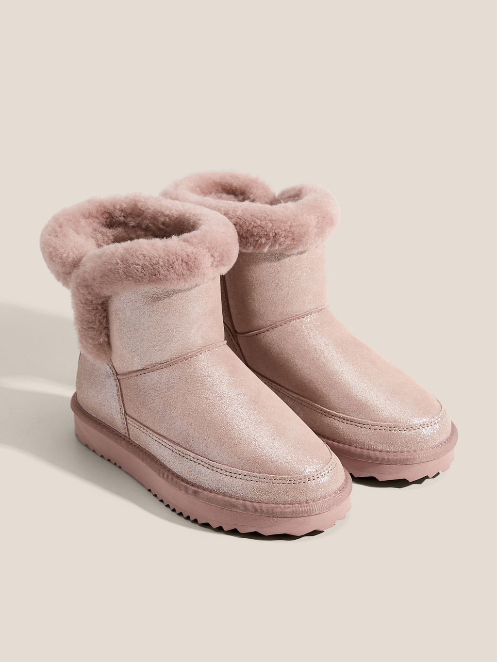 Женские угги TENDANCE Артикул 4611800, светло-розовый  фото 2
