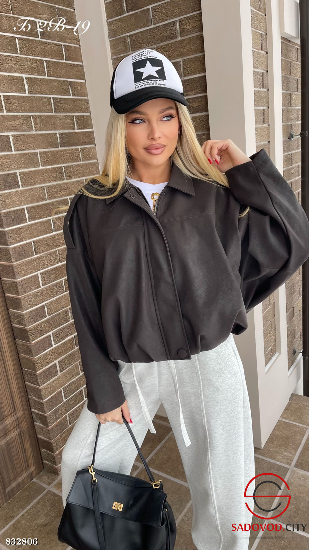 Куртка женская из эко-кожи - Bruno фото 2