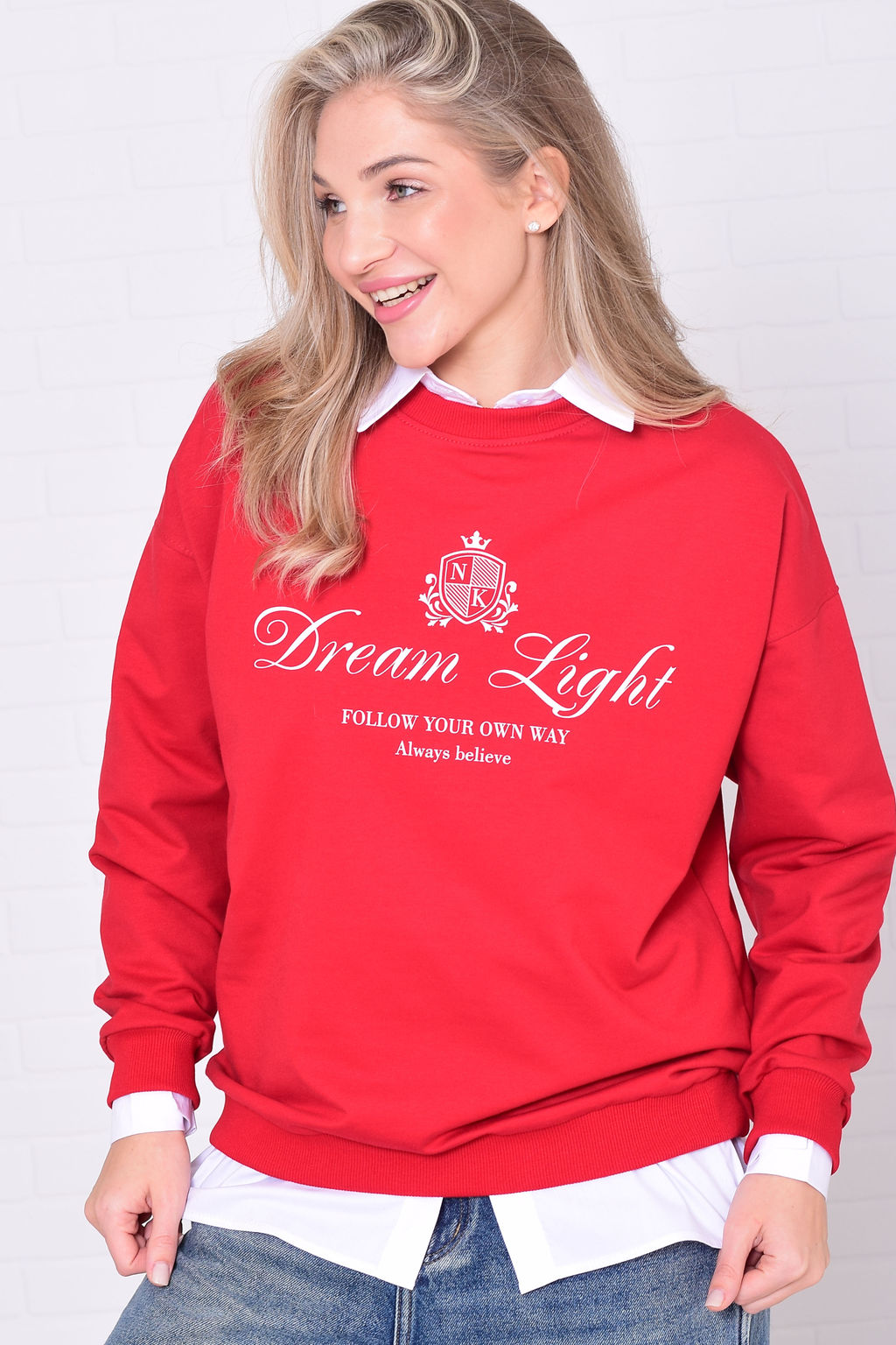 Свитшот женский 6-221 из футера двунитки - Новое кимоно фото 19