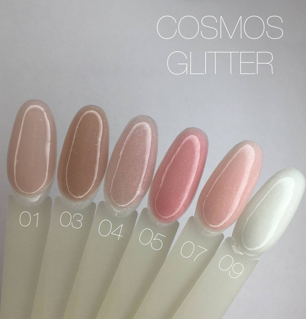 Гель Royal-gel COSMOS GLITTER 03 5 мл.  фото 24