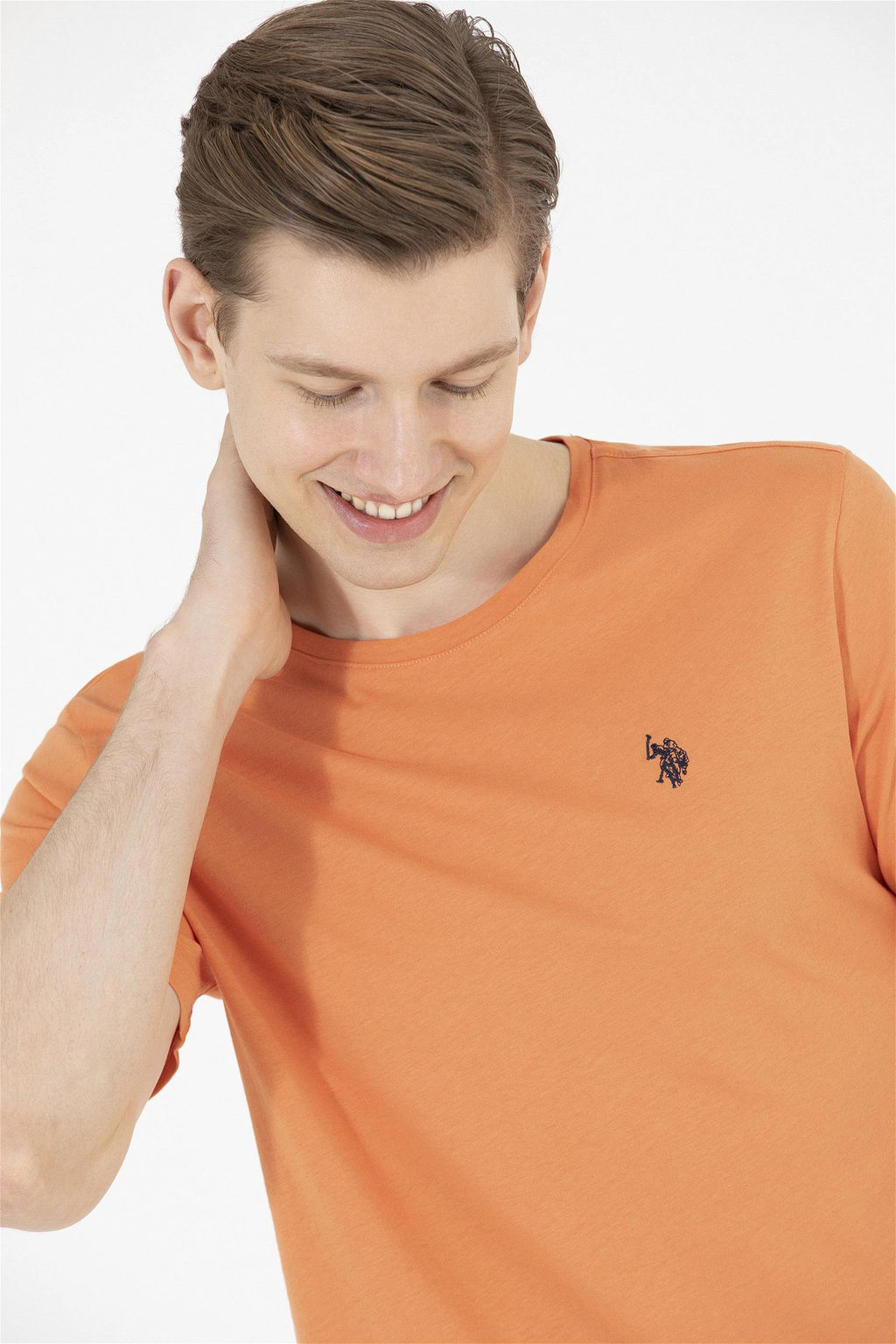 U. S. Polo Assn Мужская футболка Brick Basic с круглым вырезом - U.s. polo assn фото 11