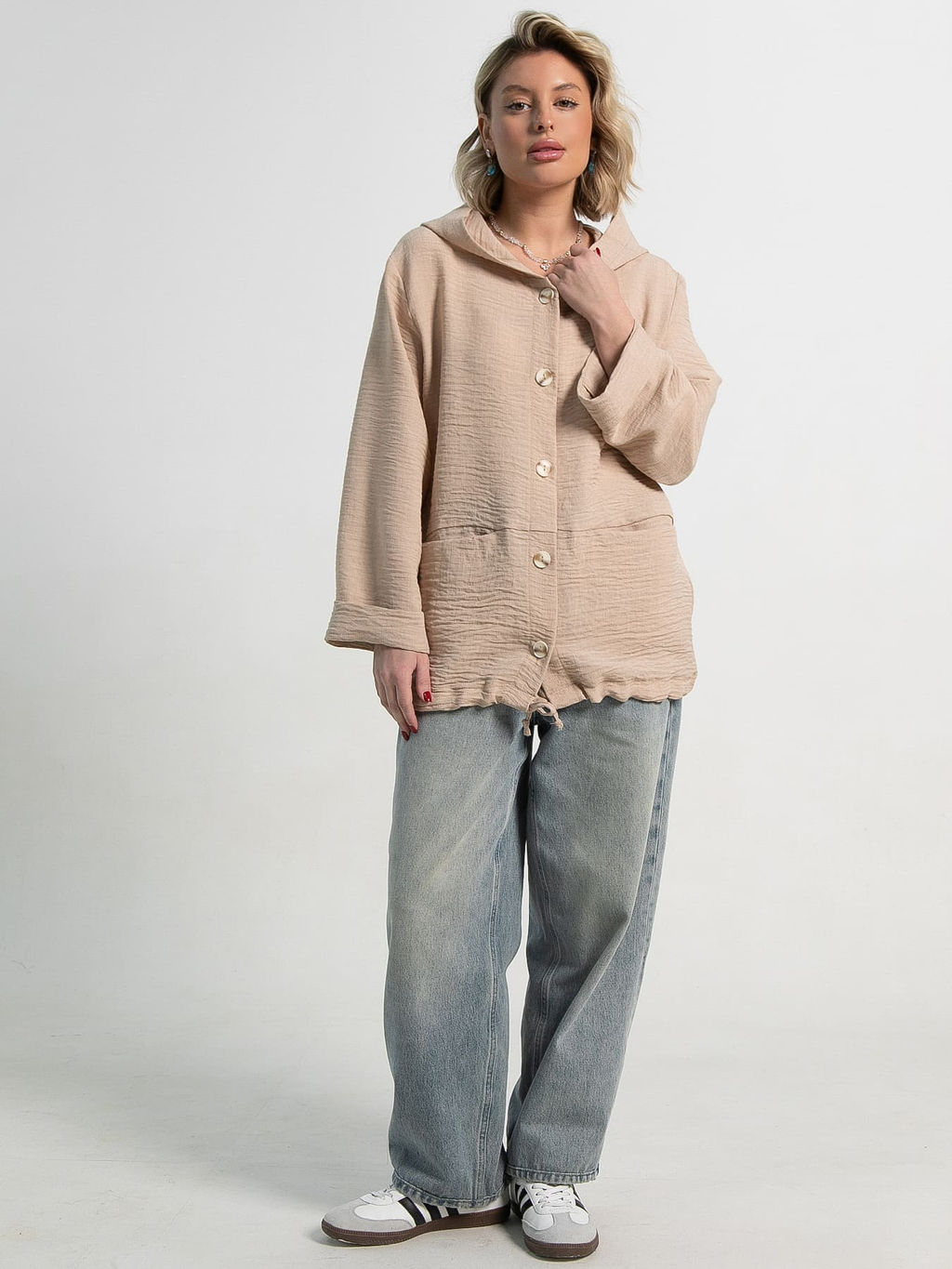 Пыльник Летний день (бежевый) Б15150-8М - Lt collection фото 5