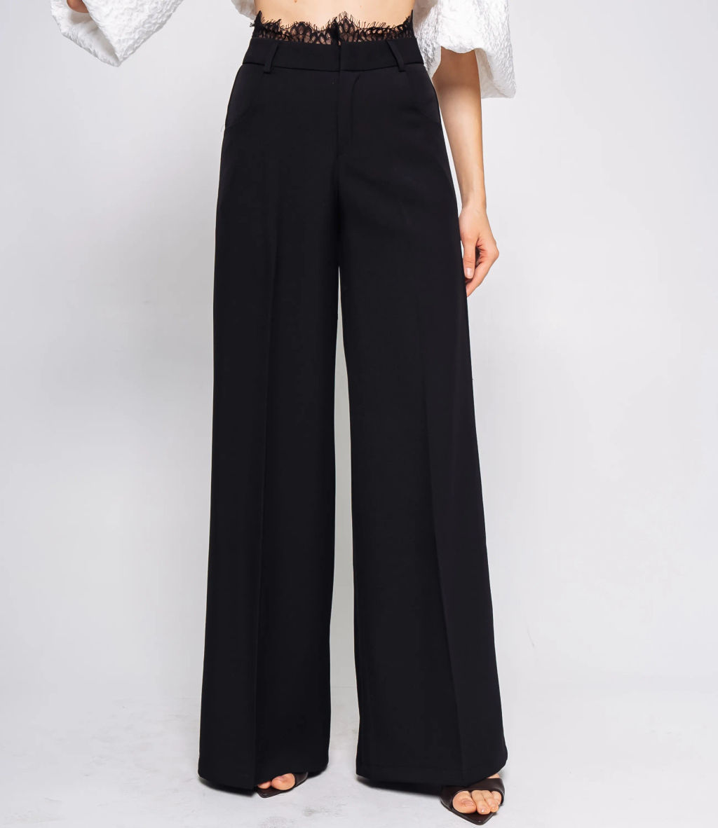 Брюки #КТ16580, чёрный